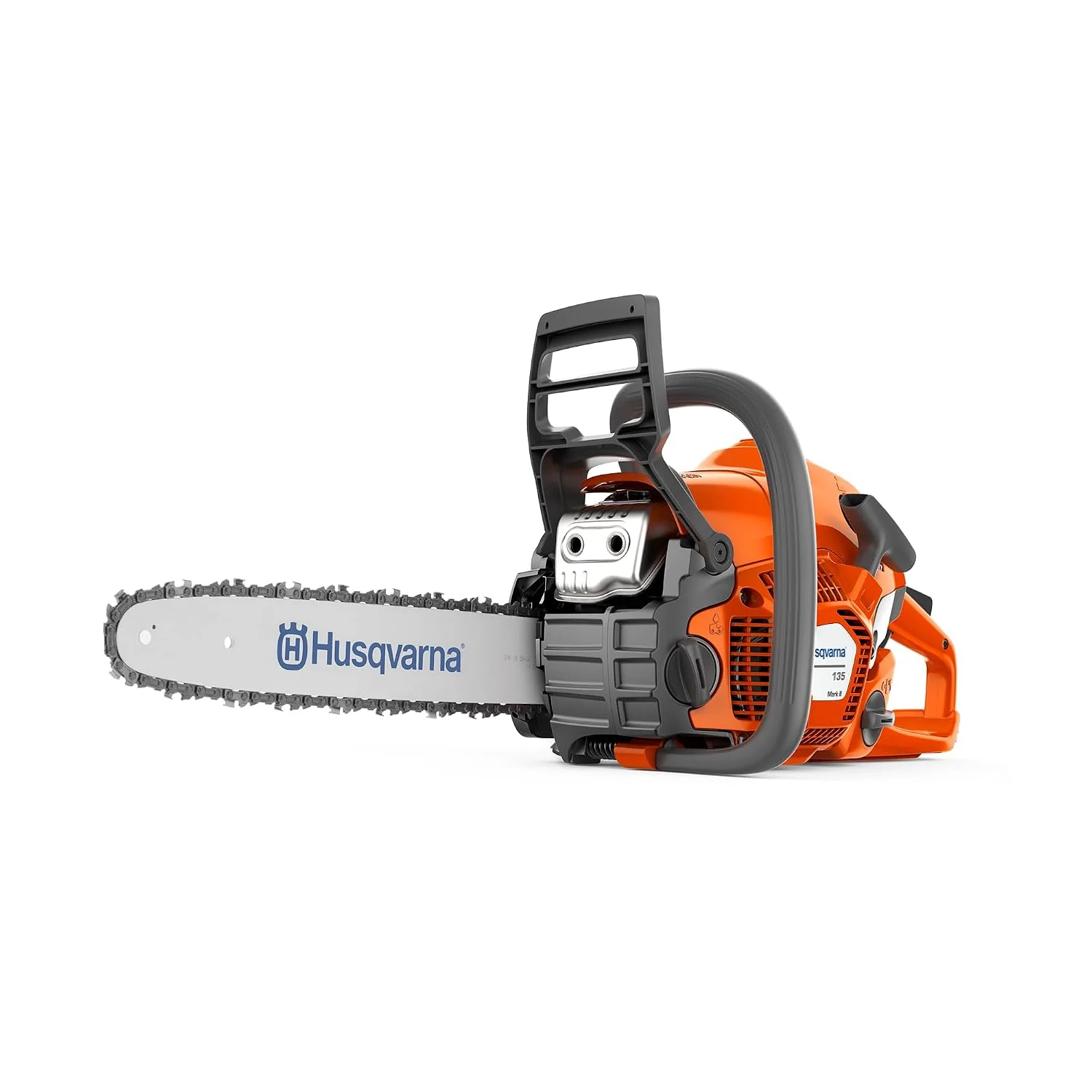 Husqvarna 135 Mark II Benzin-Kettensäge, 38 cc X-Torq Motor, 14″-Schwert