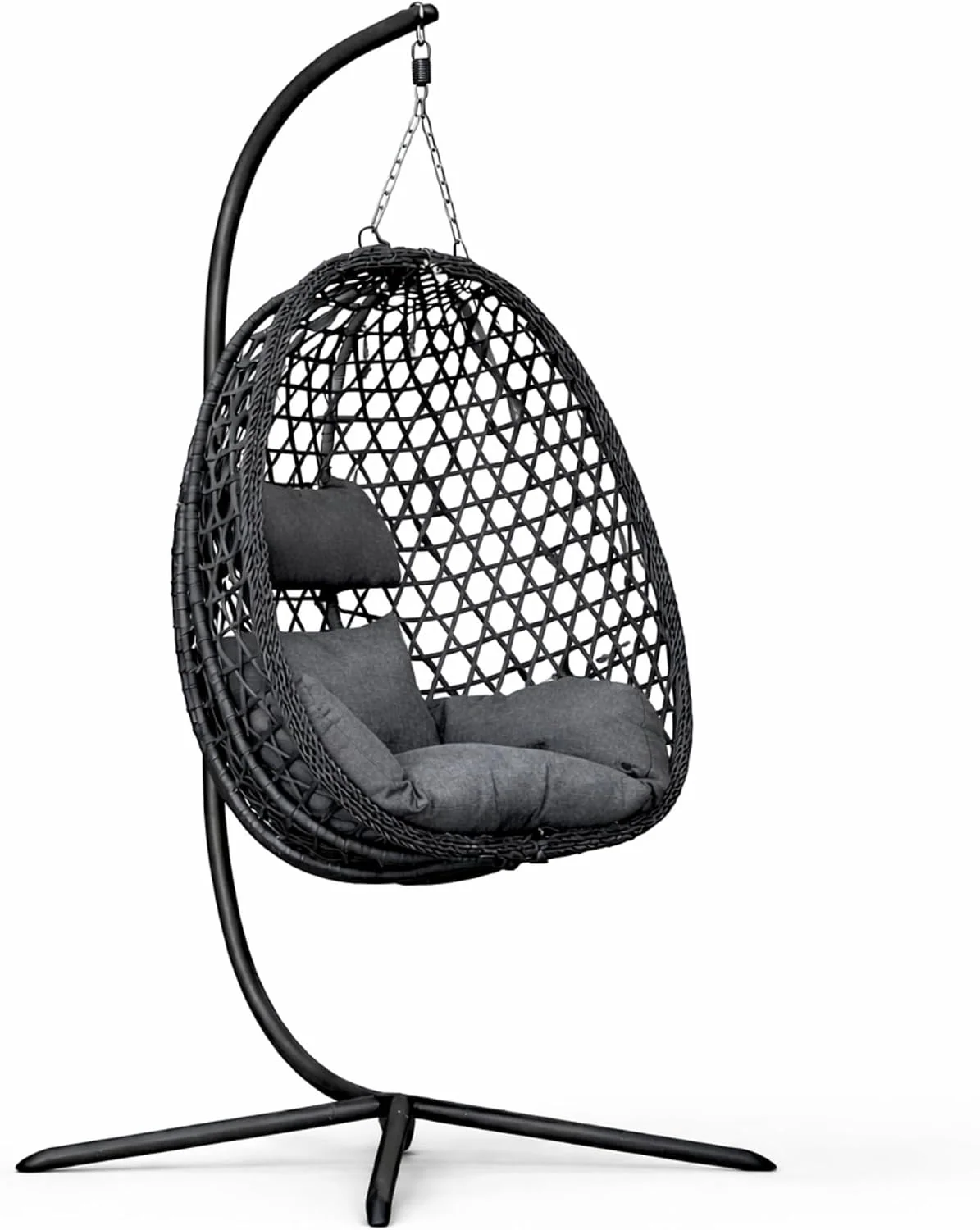 MEVEN HOME & GARDEN Hängesessel, Schwarz, Aura