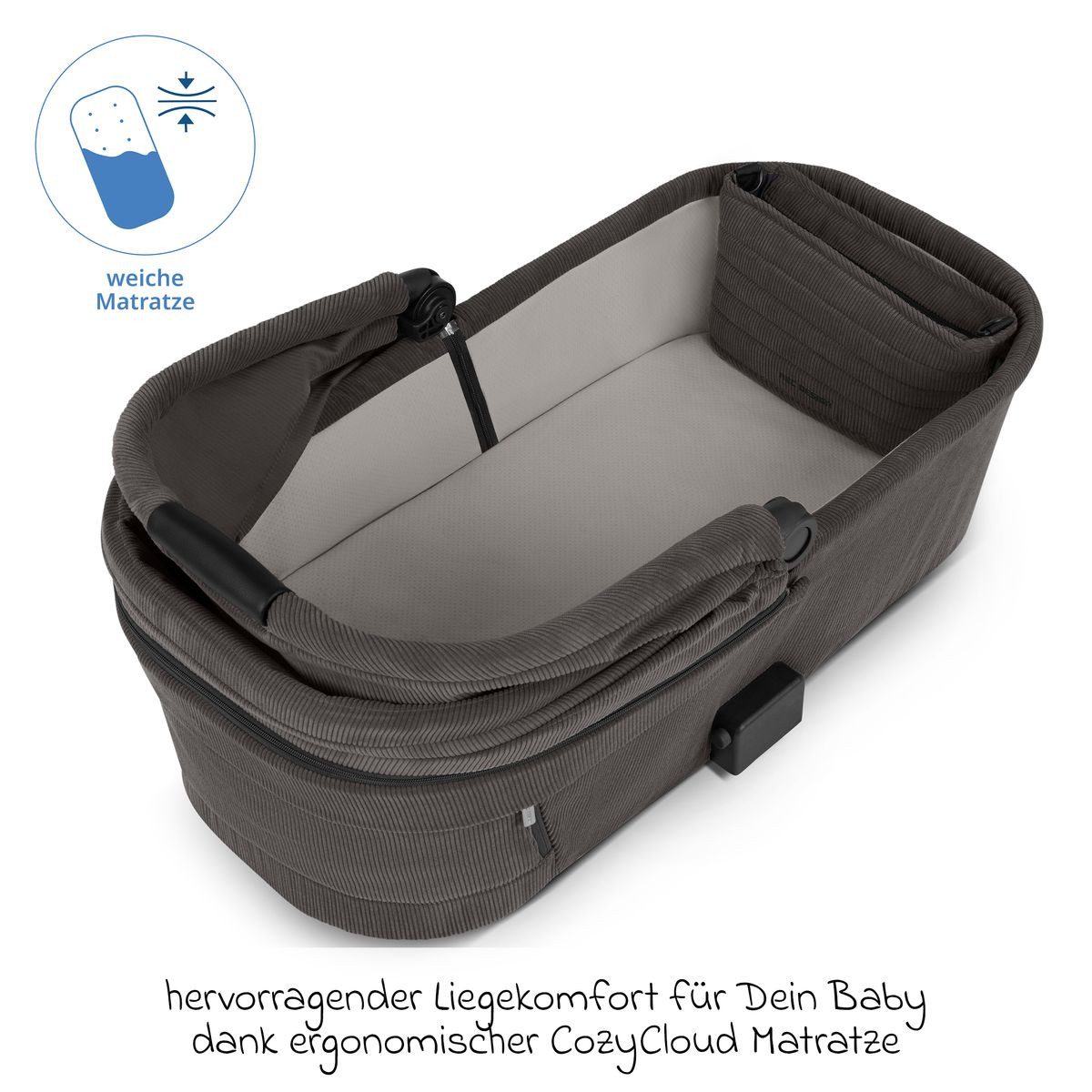 Kombi-Kinderwagen Samba 2 - Almond