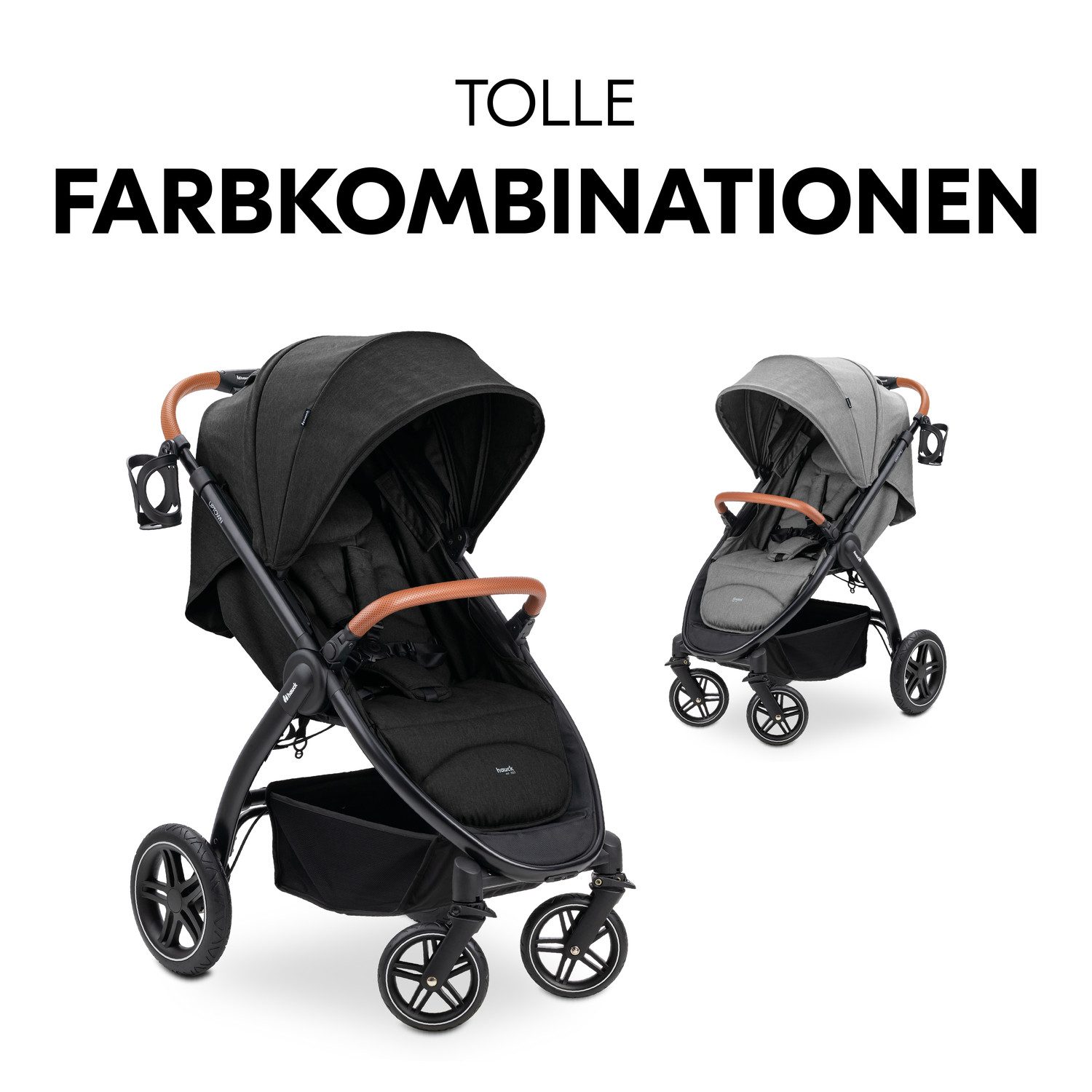Kinder-Buggy Uptown, Black Melange
