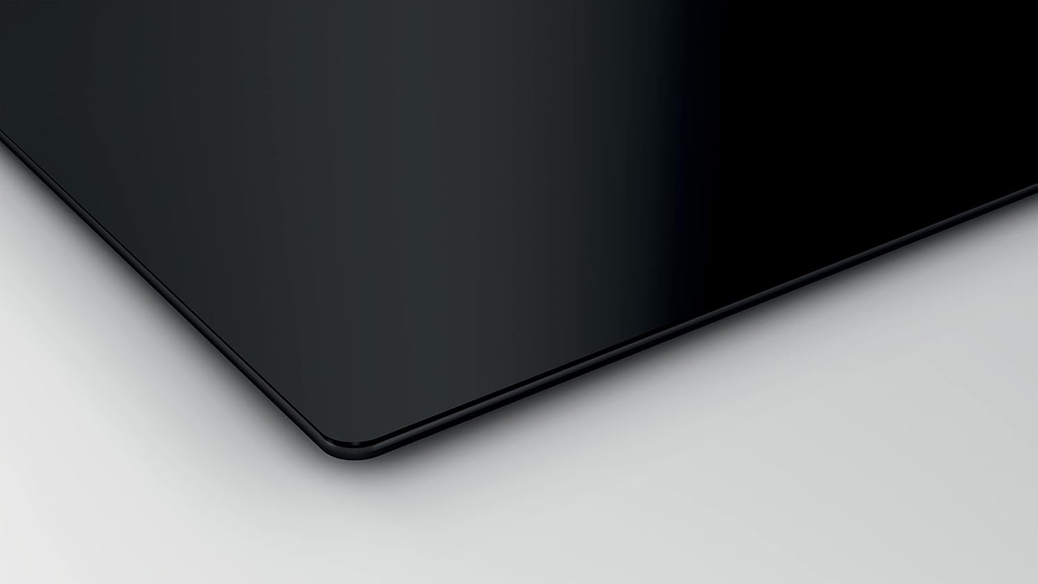 Bosch PUE611BB5J Serie 4, Piano cottura a induzione, PowerBoost accelera il processo di cottura, TouchSelect, senza profili, Nero, 60 cm