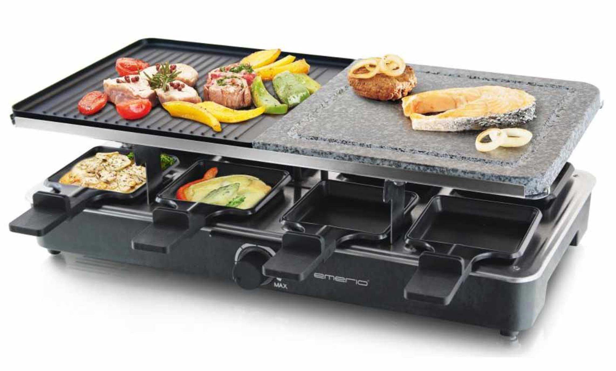 Raclette RG-110035 heißer Stein
