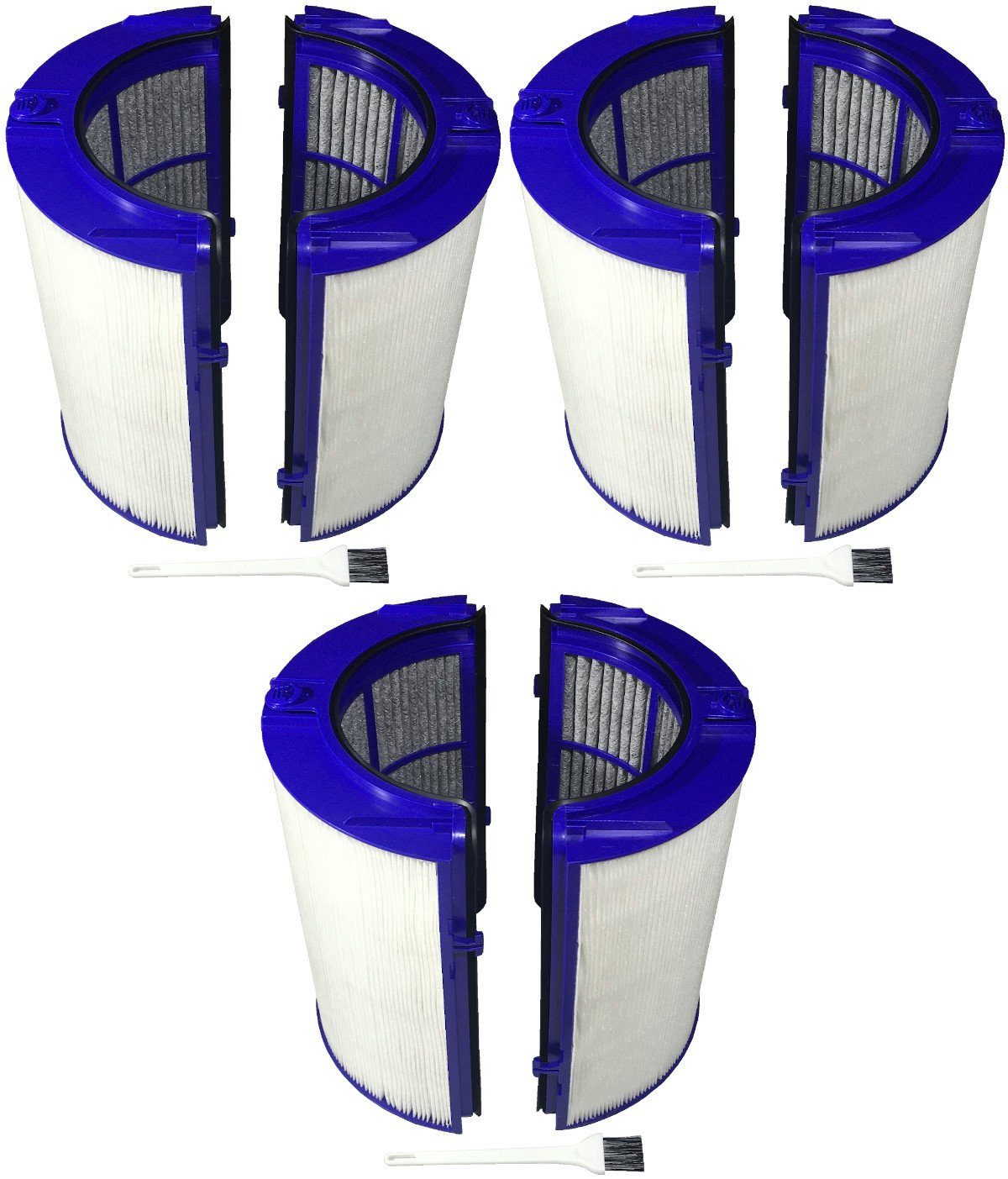 Ersatzfilter 3er Set einsetzbar statt Dyson Filter 970341-01