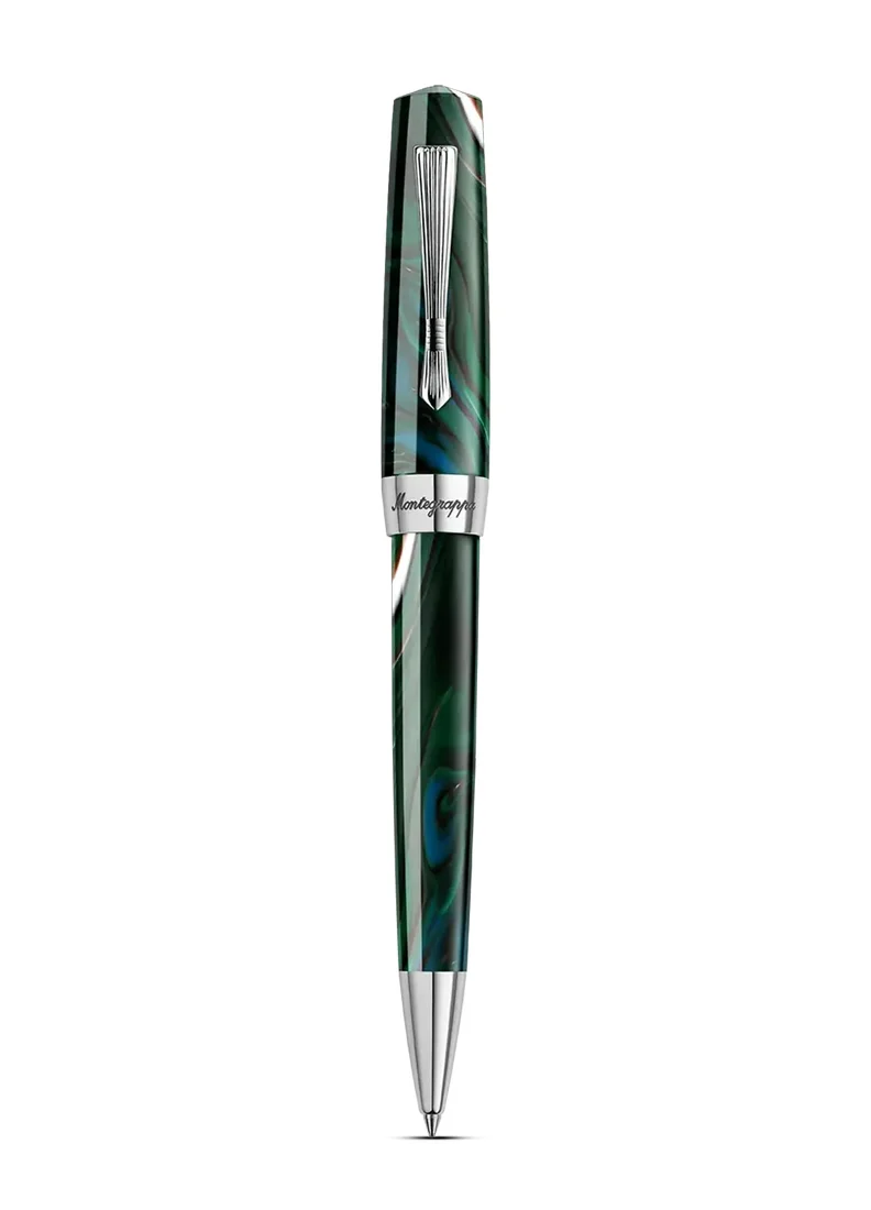 Penna a sfera Montegrappa Elmo 02 Cortina verde ISE2RBAG