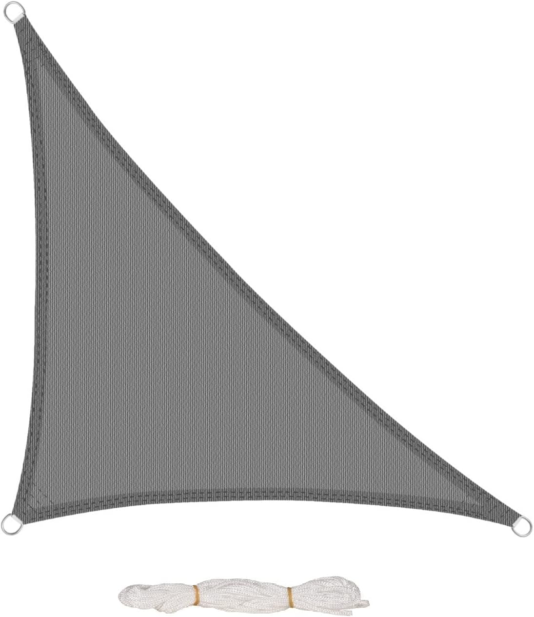 EUGAD Tenda a Vela Impermeabile Vela Ombreggiante Parasole Protezione HDPE Raggi UV 95% per Esterno Giardino per Esterno, Giardino e Terrazza, Piscina