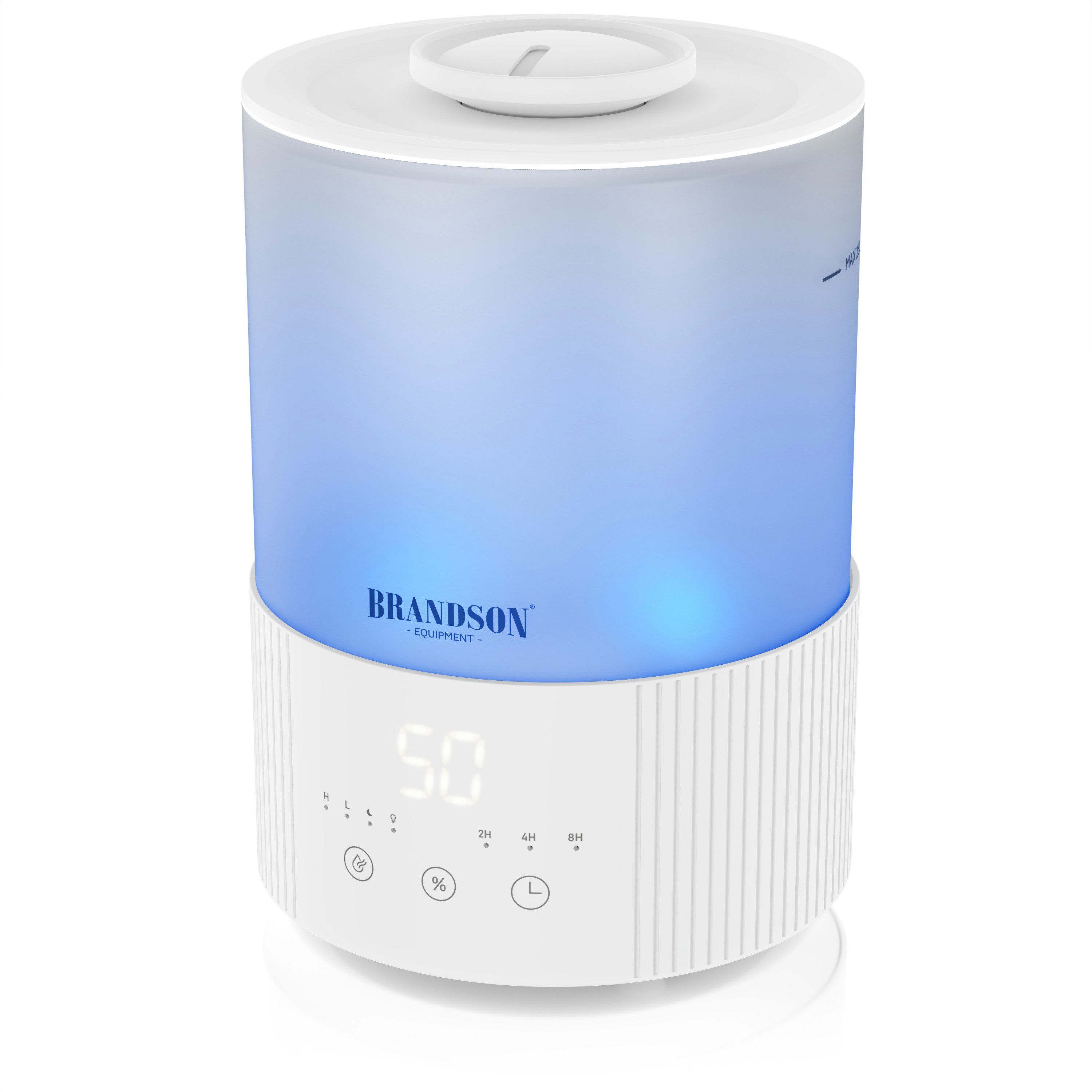 Luftbefeuchter Aroma Diffuser 2,5 L mit RGB Stimmungslicht, 2 Nebelstufen, sehr leise