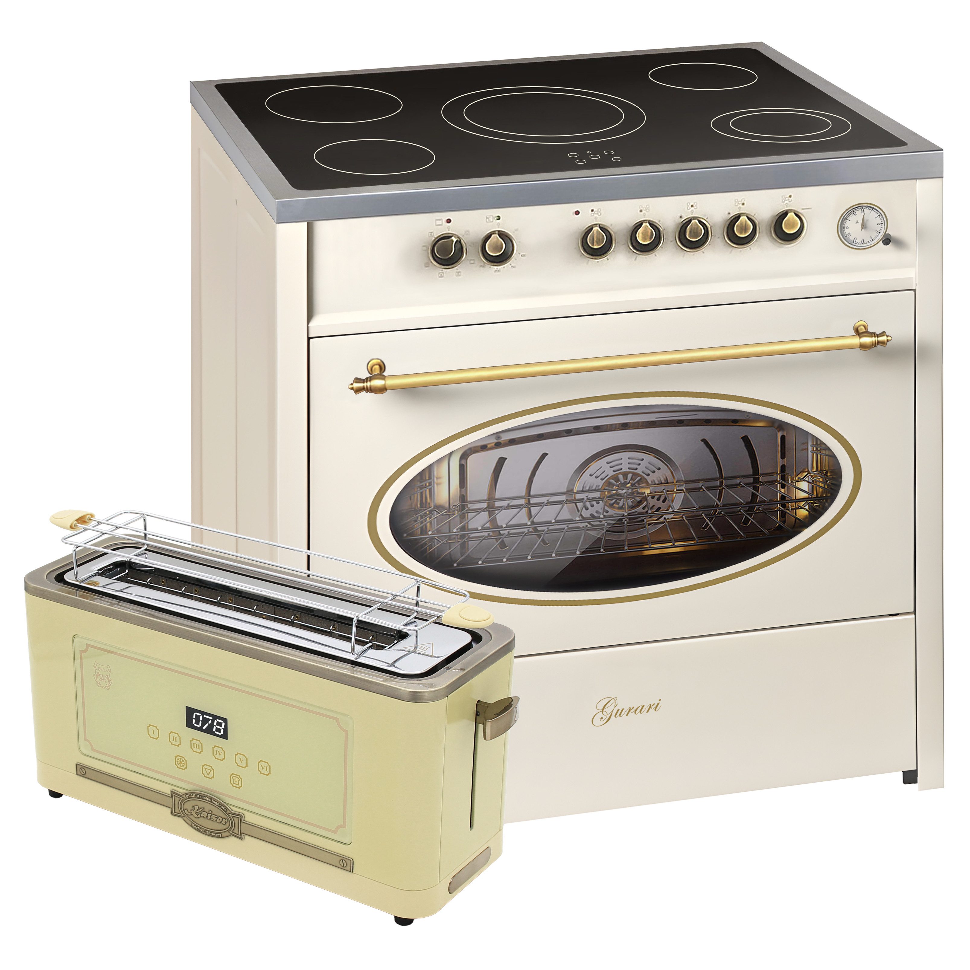 Elektro-Standherd GCH E 912 Cr r+T 4000 ElfEm
