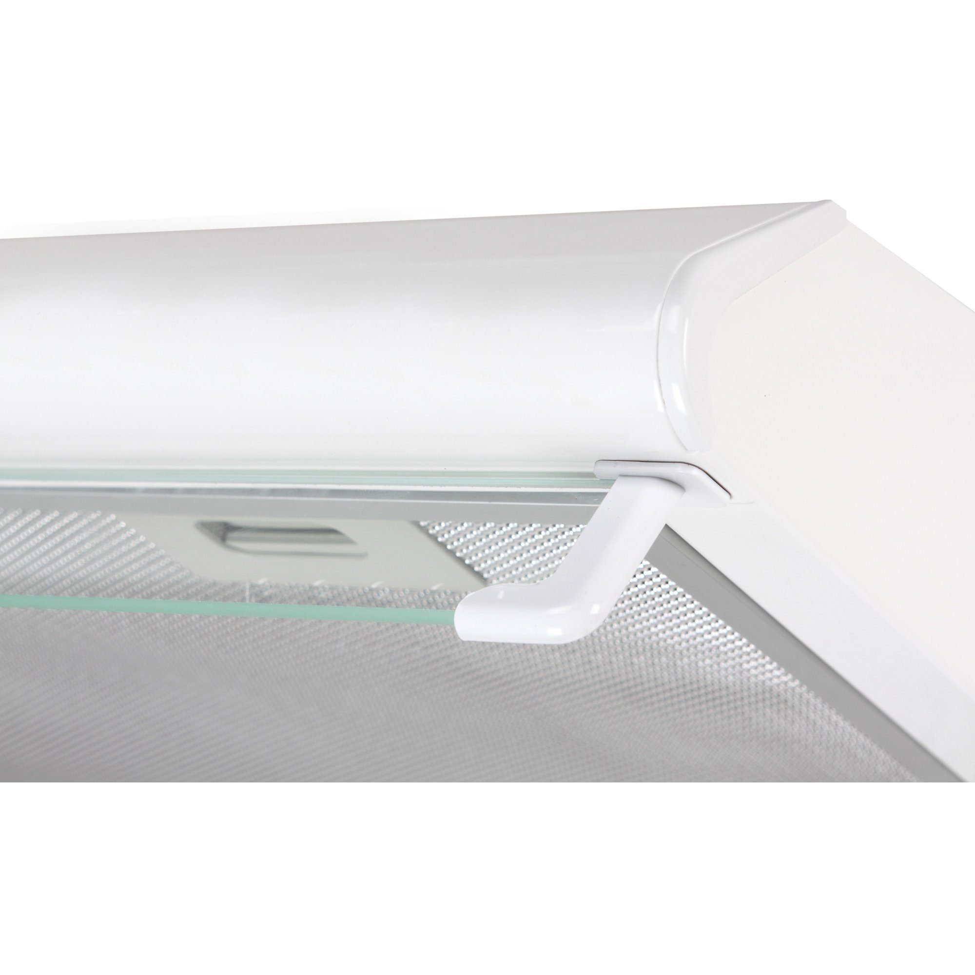 Unterbauhaube GCH F 590 60 WH. Einbau Dunstabzugshaube 60 cm, 250m³/h LED