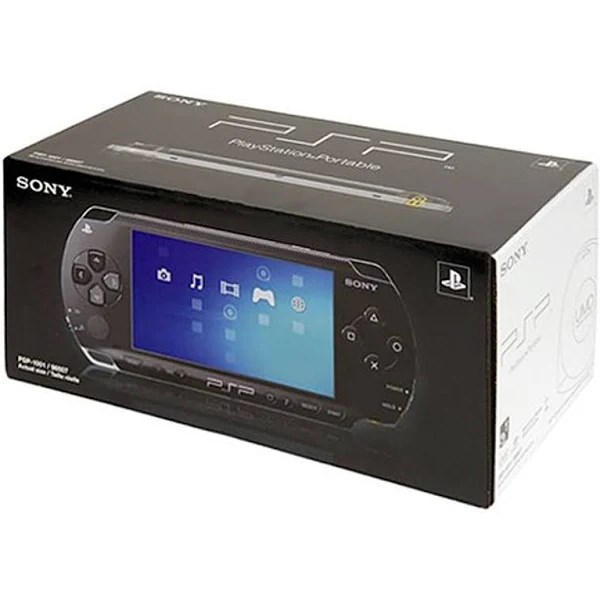 Sony PSP-3000 Launch Edition Piano Black Handheld System Console Excellent