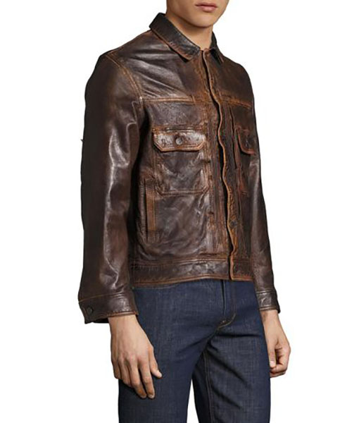 Men’s Gilded Age Cognac Brown Jacket