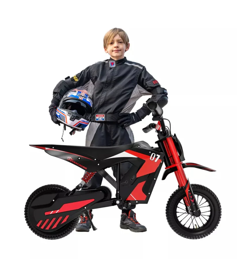 EVERCROSS EV12M Kinder-Elektromotorrad, 25 km/h, 15 km Reichweite