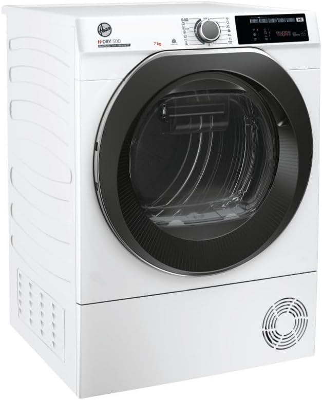Hoover ND4 H7A2TCBEX-S Asciugatrice 7 Kg Slim Pompa di calore Wi-Fi Classe energetica A++