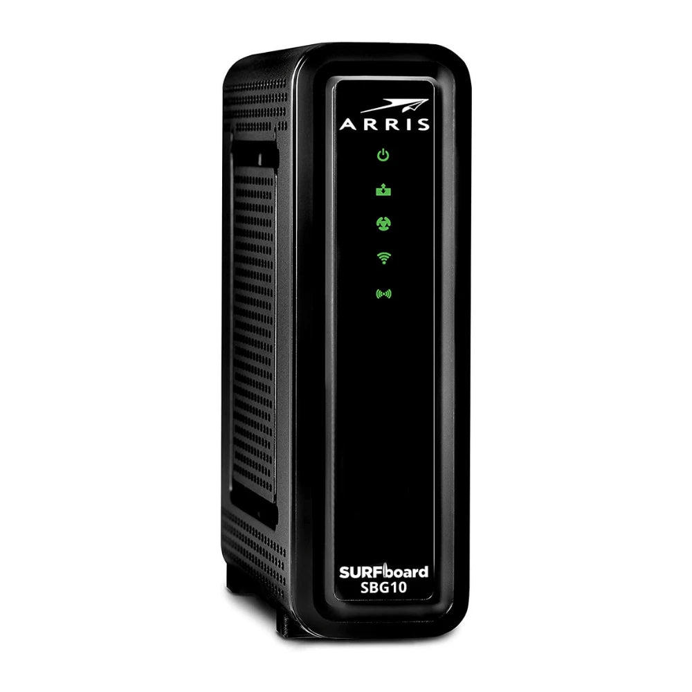 Arris SURFboard SBG10 DOCSIS 3.0 Cable Modem & AC1600 Dual Band Wi Fi Router
