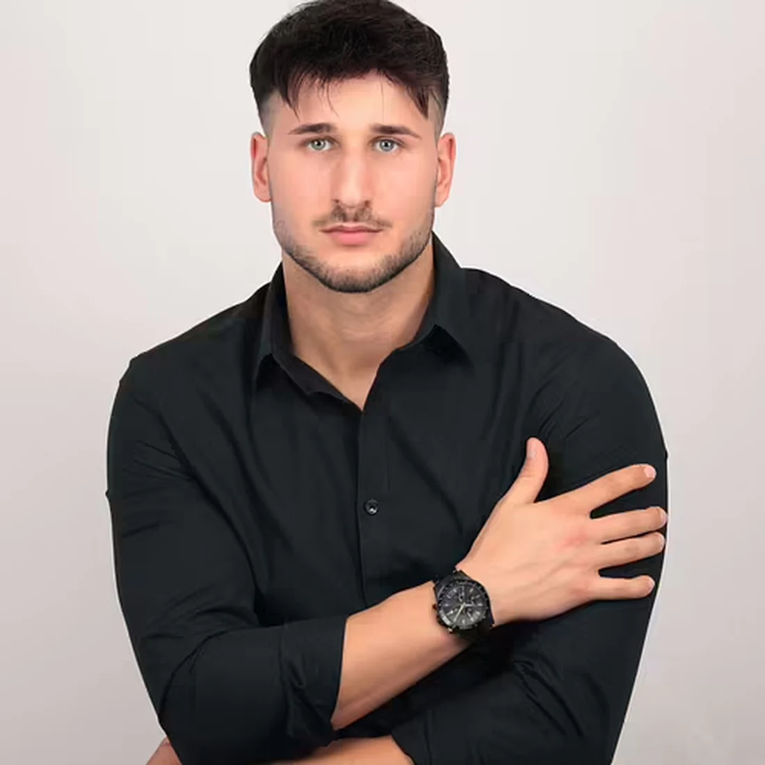 Orologio Maserati Sfida crono PVD nero dettagli oro rosa R8873640011