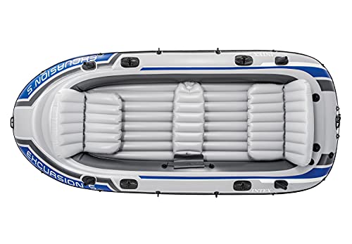 Intex Excursion 5 Set Gommone   366 x 168 x 43 cm   4 Pezzi   Multicolore : Amazon.it: Sport e tempo libero