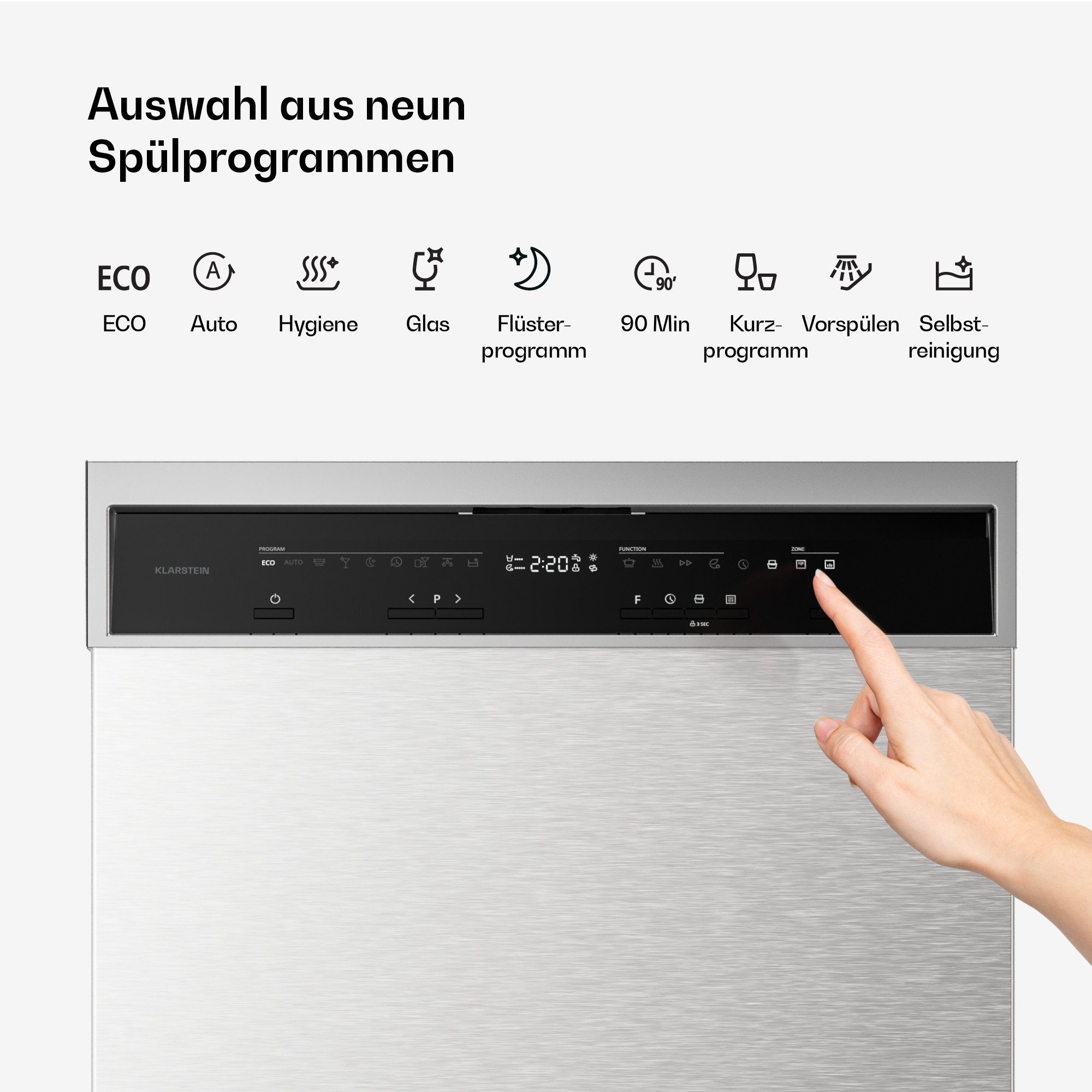 Standgeschirrspüler DSM-KL-VS-DW-60cm-SS 10047459