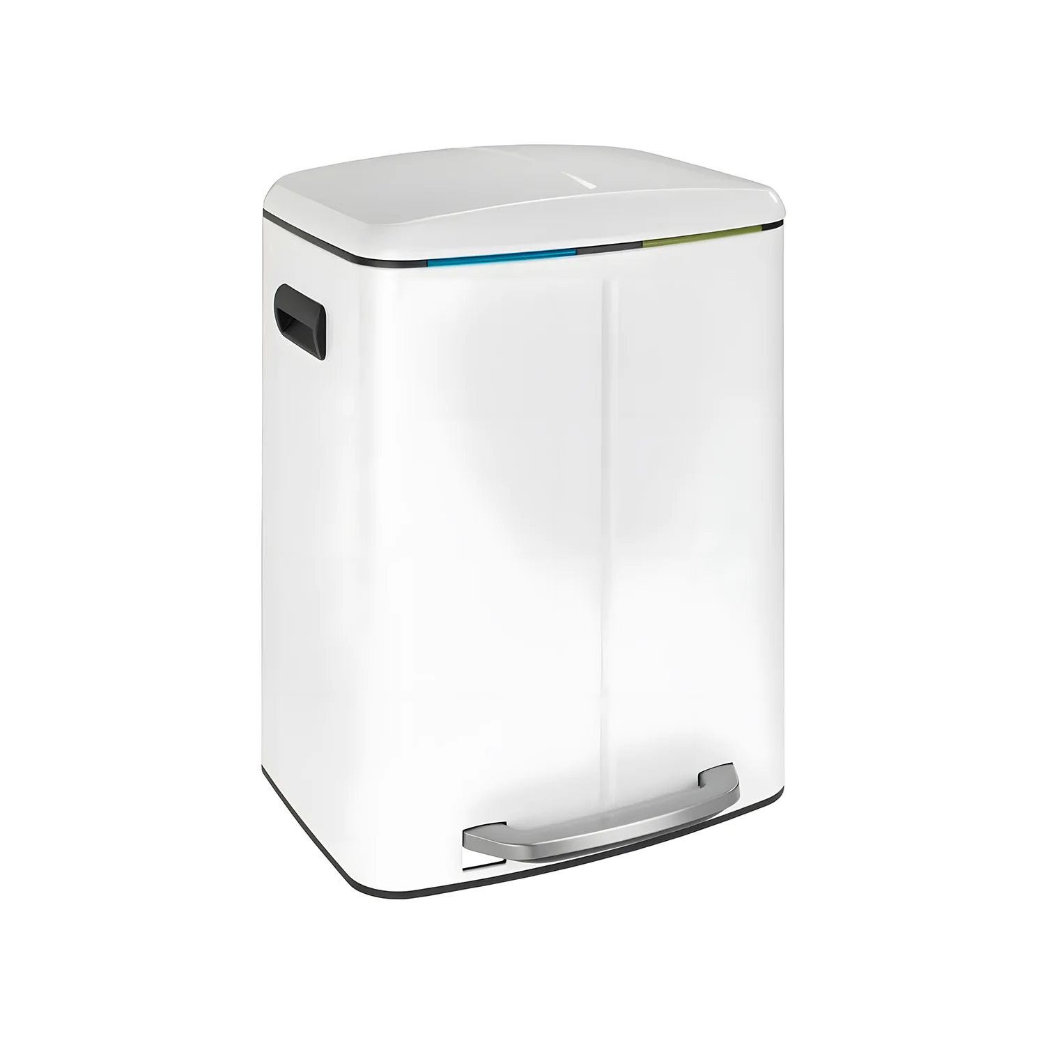 Pattumiera Easy Close Primo Bianca 2x20l