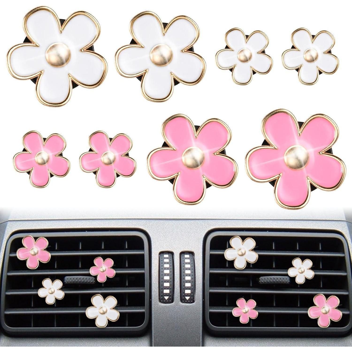 Diffuser Auto Diffuser 8 Stück Gänseblümchen Lufterfrischer Vent Clips