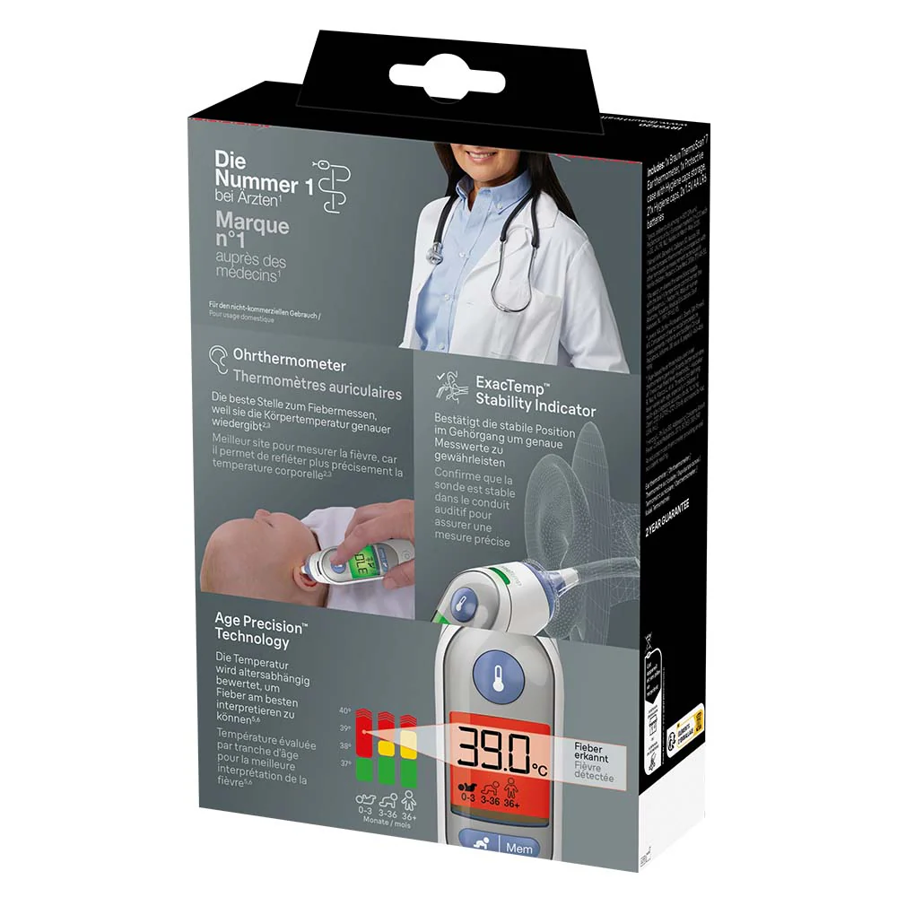 Braun Thermo Scan 7 - Infrarot Ohrthermometer