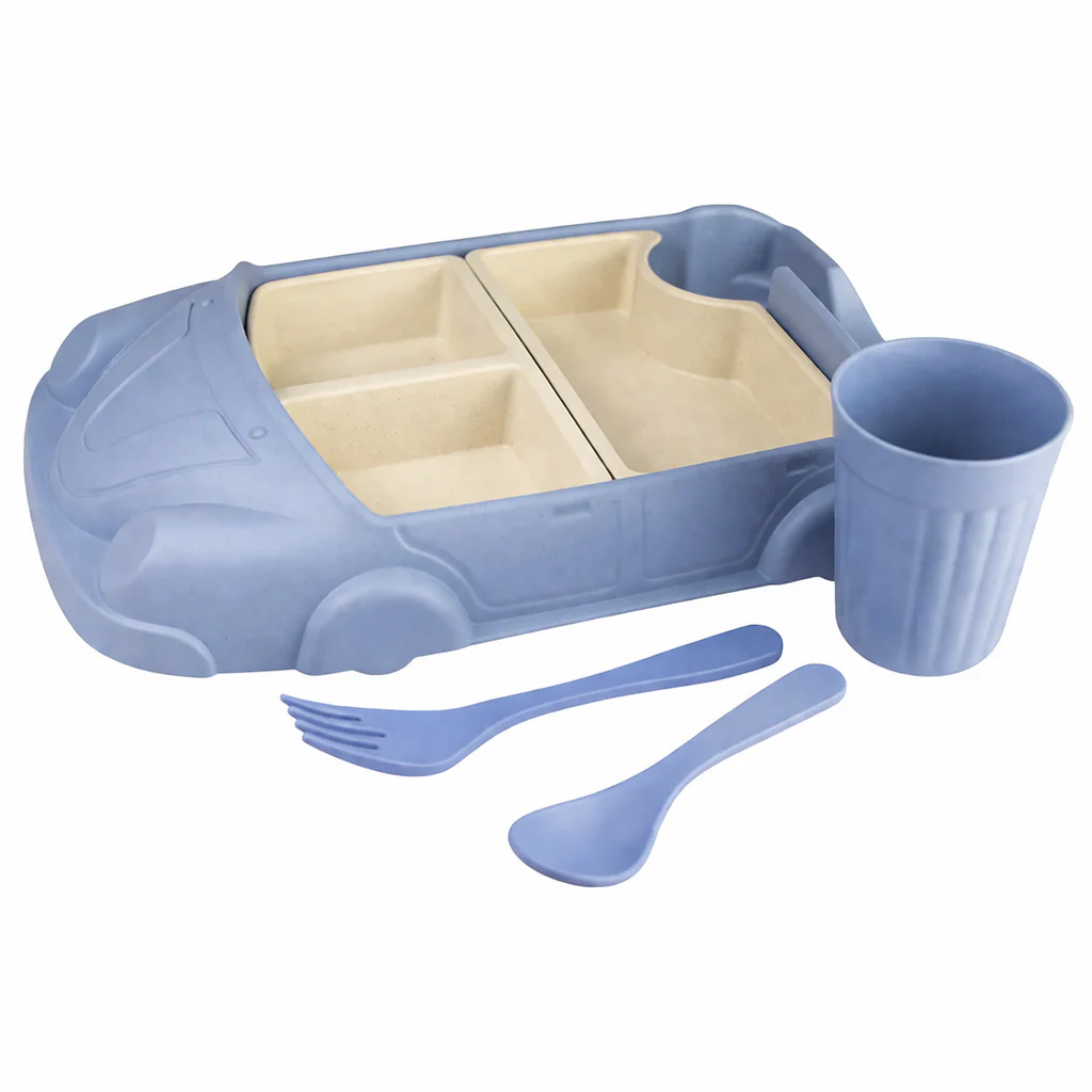 Kids Car Shaped Dinner Set