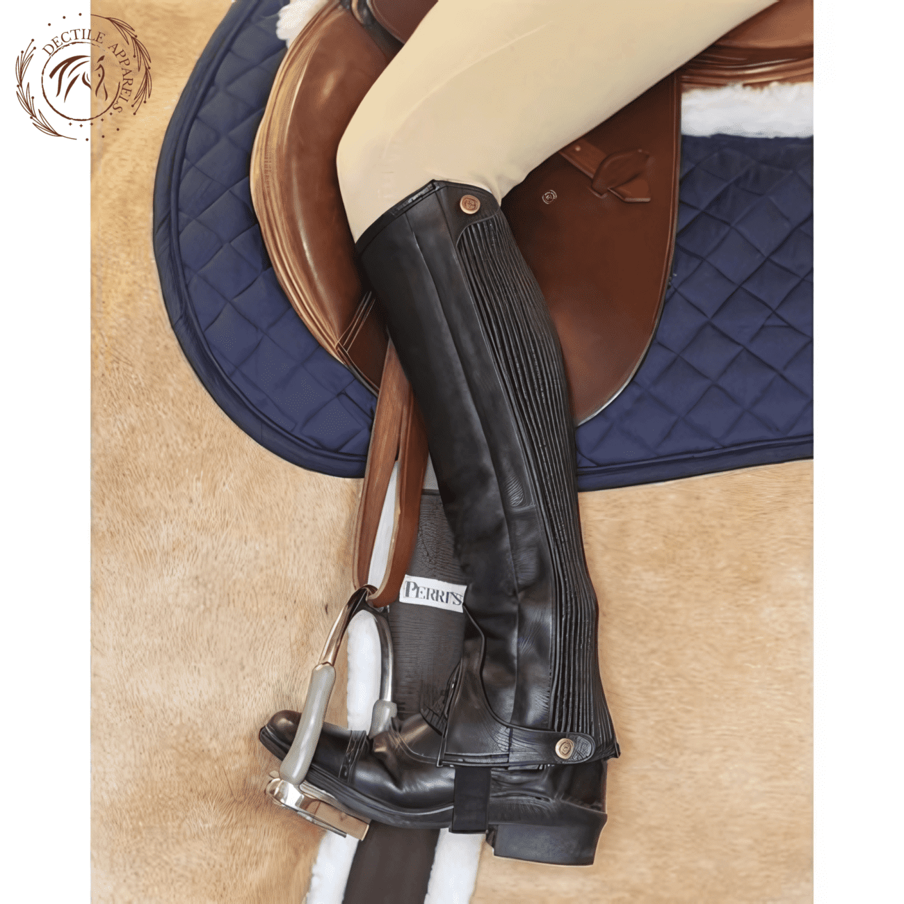 Perri’s Leather Professional Zip Half Chaps