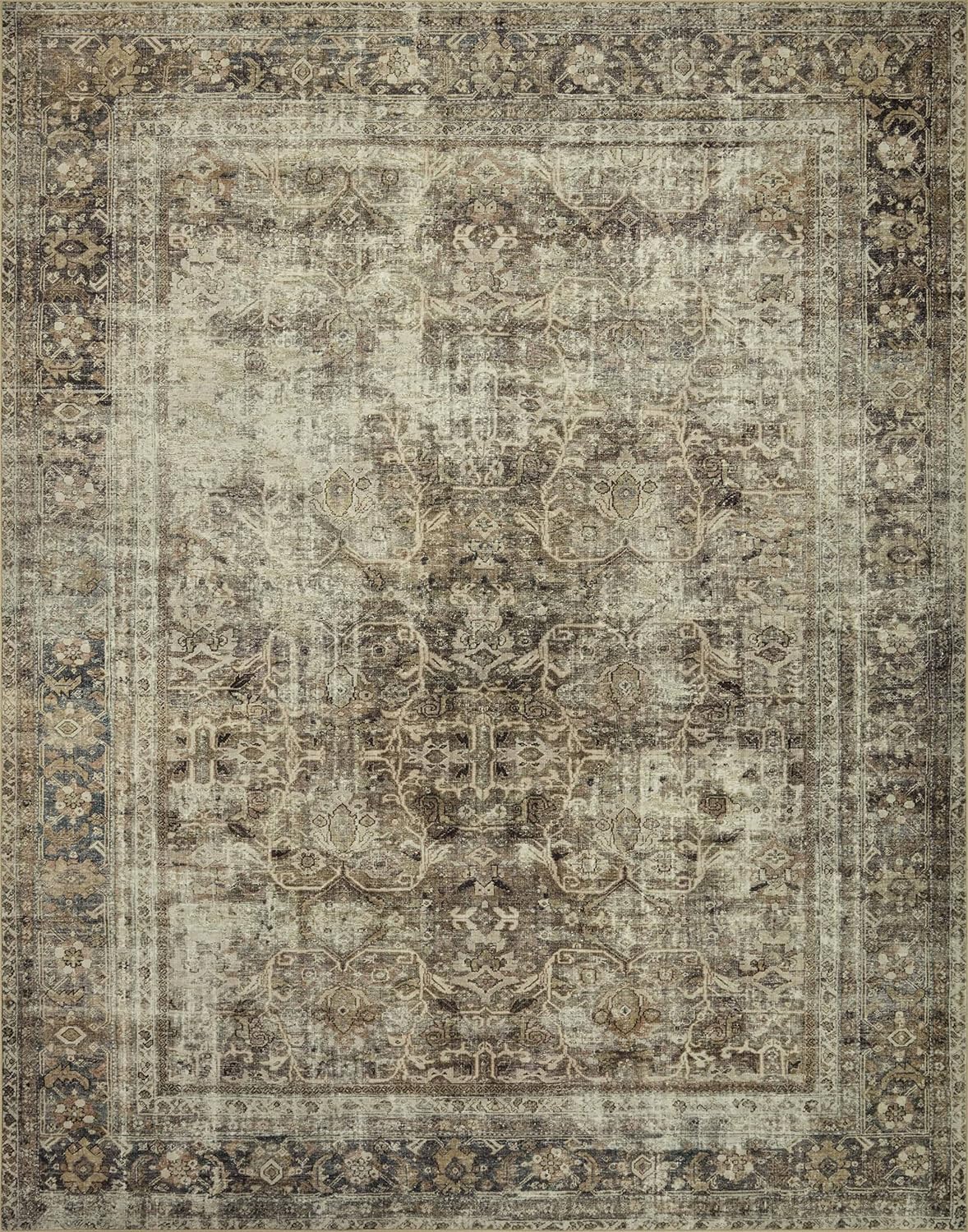 Loloi Magnolia Home by Joanna Gaines Sinclair Collection SIN-01 Pebble/Taupe 7'-6