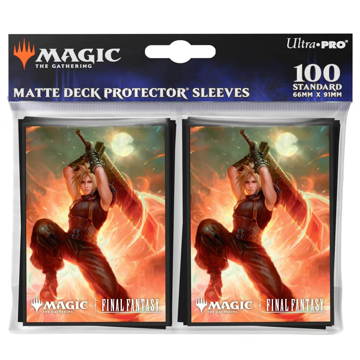 Ultra Pro: UP38701 Magic the Gathering - FINAL FANTASY 100ct Deck Protector Sleeves Commander A MtG