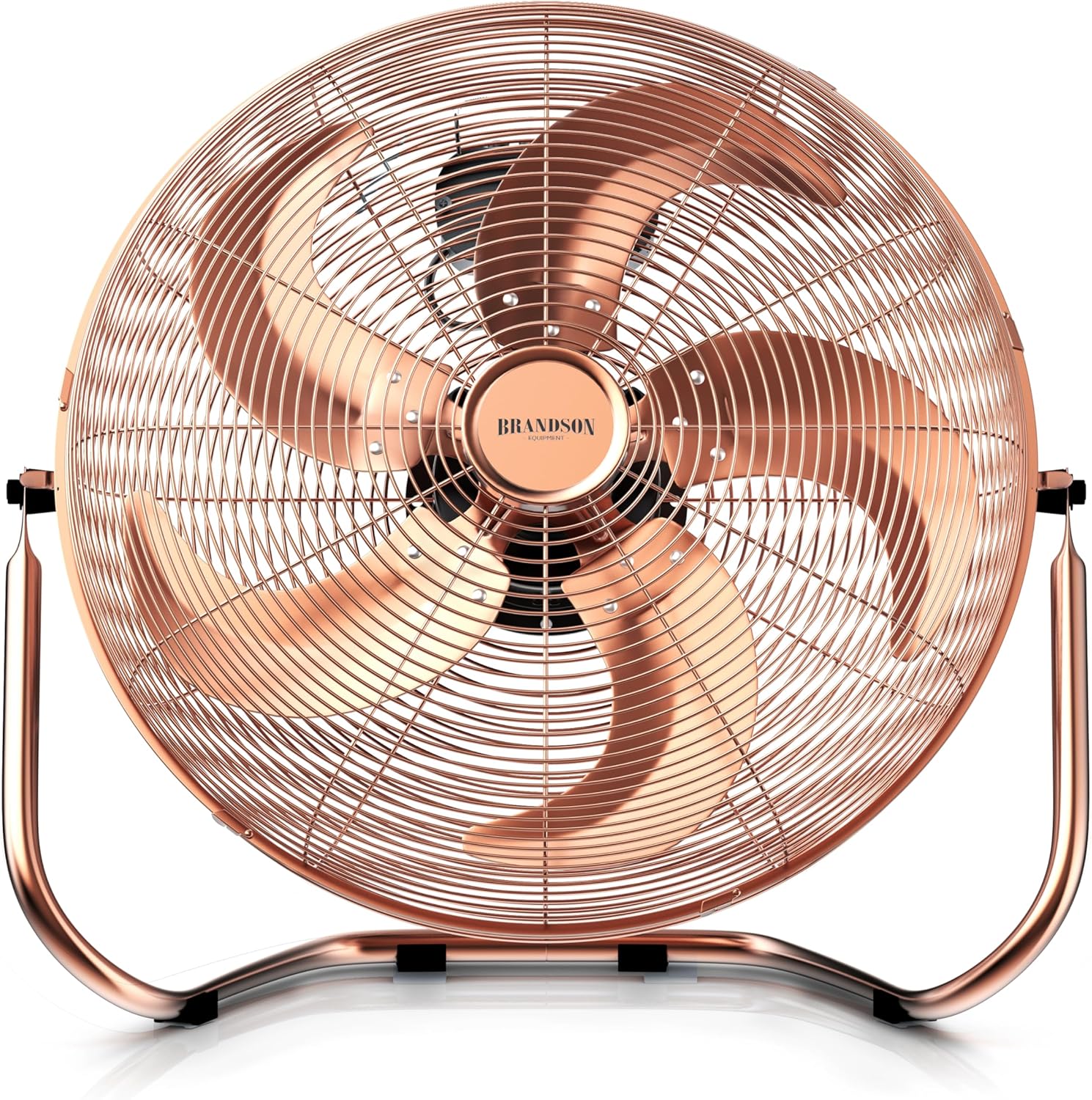 Brandson - Wind Machine - The Original Super Fan - 53.5 cm Wide - 3-Power Levels - 120W Max Power Consumption - Retro Design - Chrome
