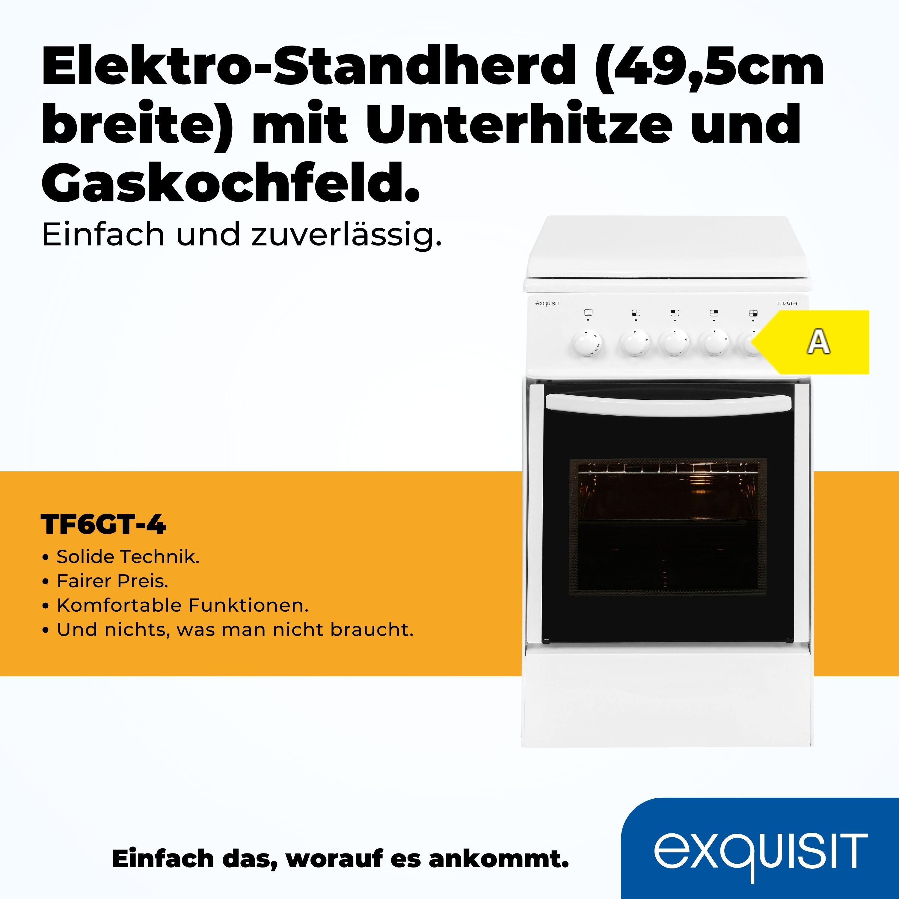 Gas-Standherd TF6GT-4