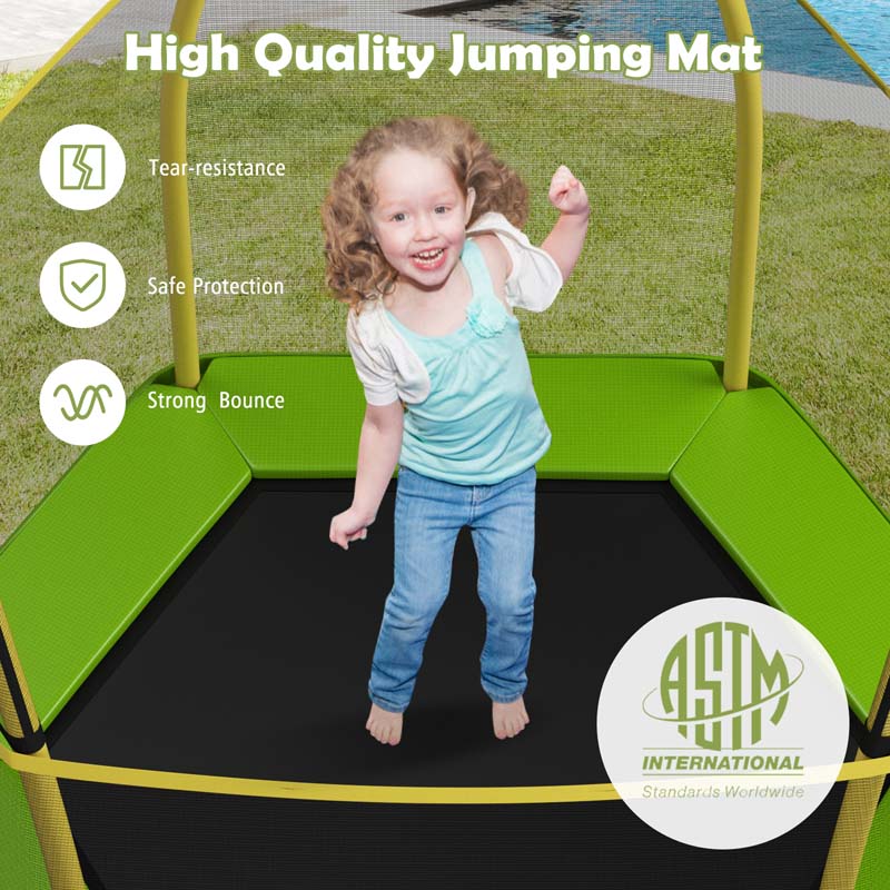 Eletriclife 7 Feet Kids Recreational Bounce Jumper Trampoline