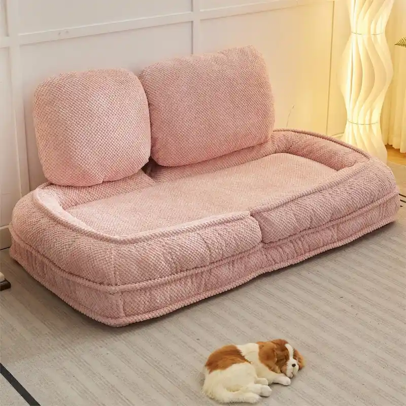 Lazy Sofa Couch,5 Adjustable Position,Sit,Sleep,Fold,Suit to Put in Bedroom, Living Room