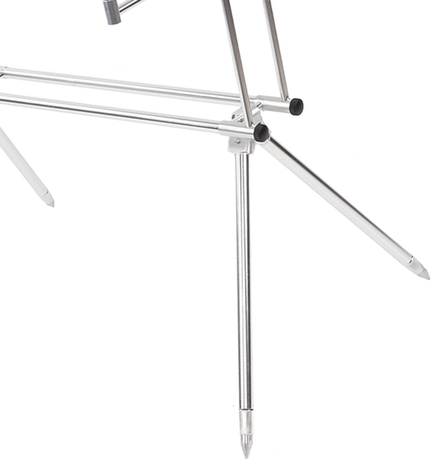 Einziehbarer Angelrutenständer mit abnehmbarem Design aus Aluminiumlegierung für Angelruten