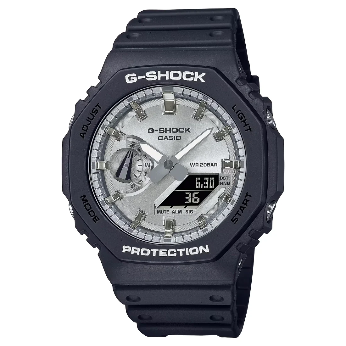 Orologio G-Shock GA-2100SB-1AER nero in resina e carbonio