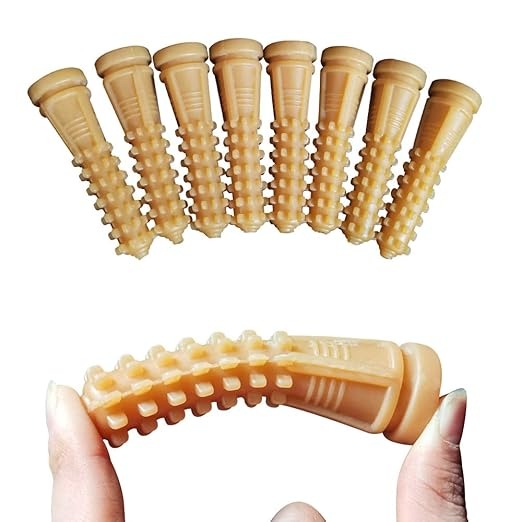 AIDUOJI 50 pz Lunghezza 88mm Anatra spiumatrice Dito in Gomma per pollame spiumatrice Macchina spiumatura Dita Macchina di rimozione dei Capelli Colla Stick Caldo