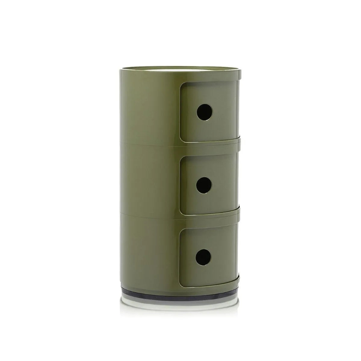 Kartell Componibili Classic Mobiletto a 3 Ripiani – Design Iconico e Funzionale