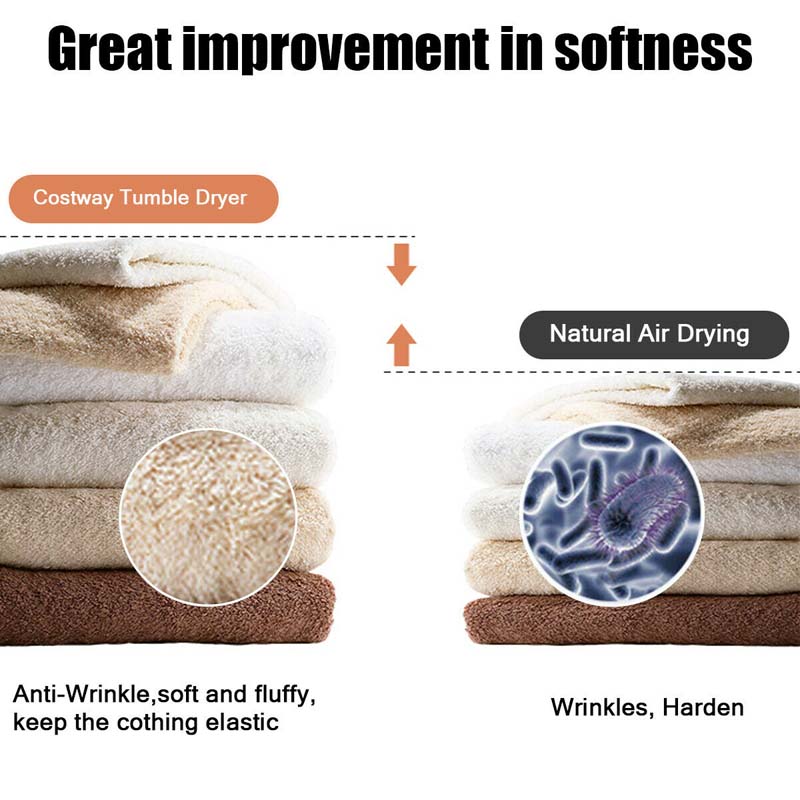 132 Lbs Portable Dryer For Apartments 1700W Front Load Tumble Dryer Compact Clothes Dryer Machine