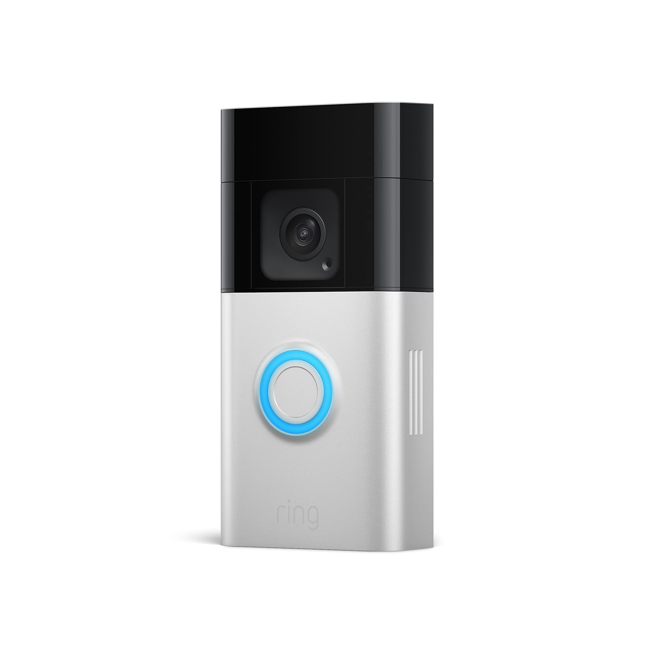 Ring Battery Doorbell Plus, 1536p HD  Video, Motion Detection, Two Way Talk, Alexa Compatible, Satin Nickel