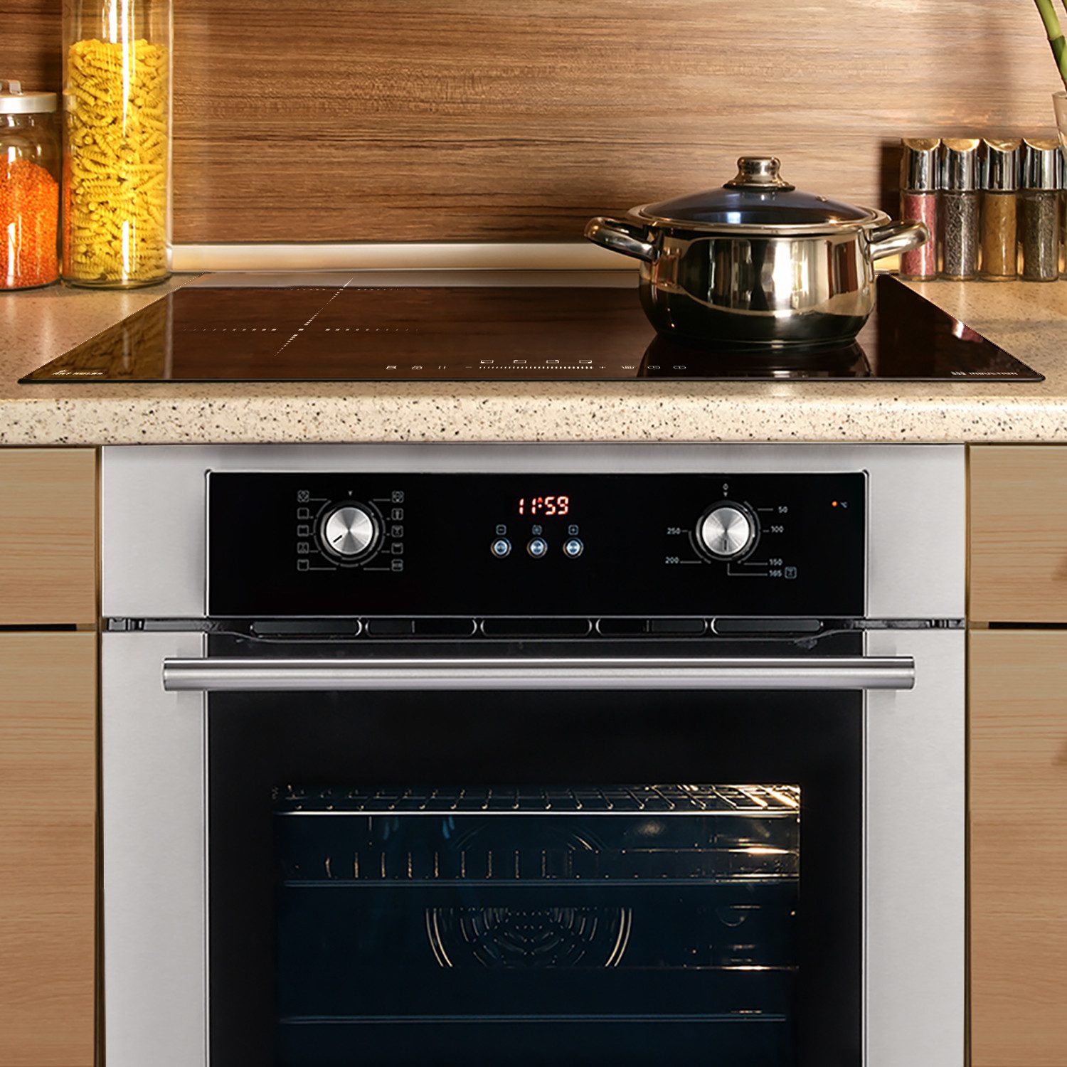 Backofen-Set Backofen und Induktionskochfeld SET8810IH877RL