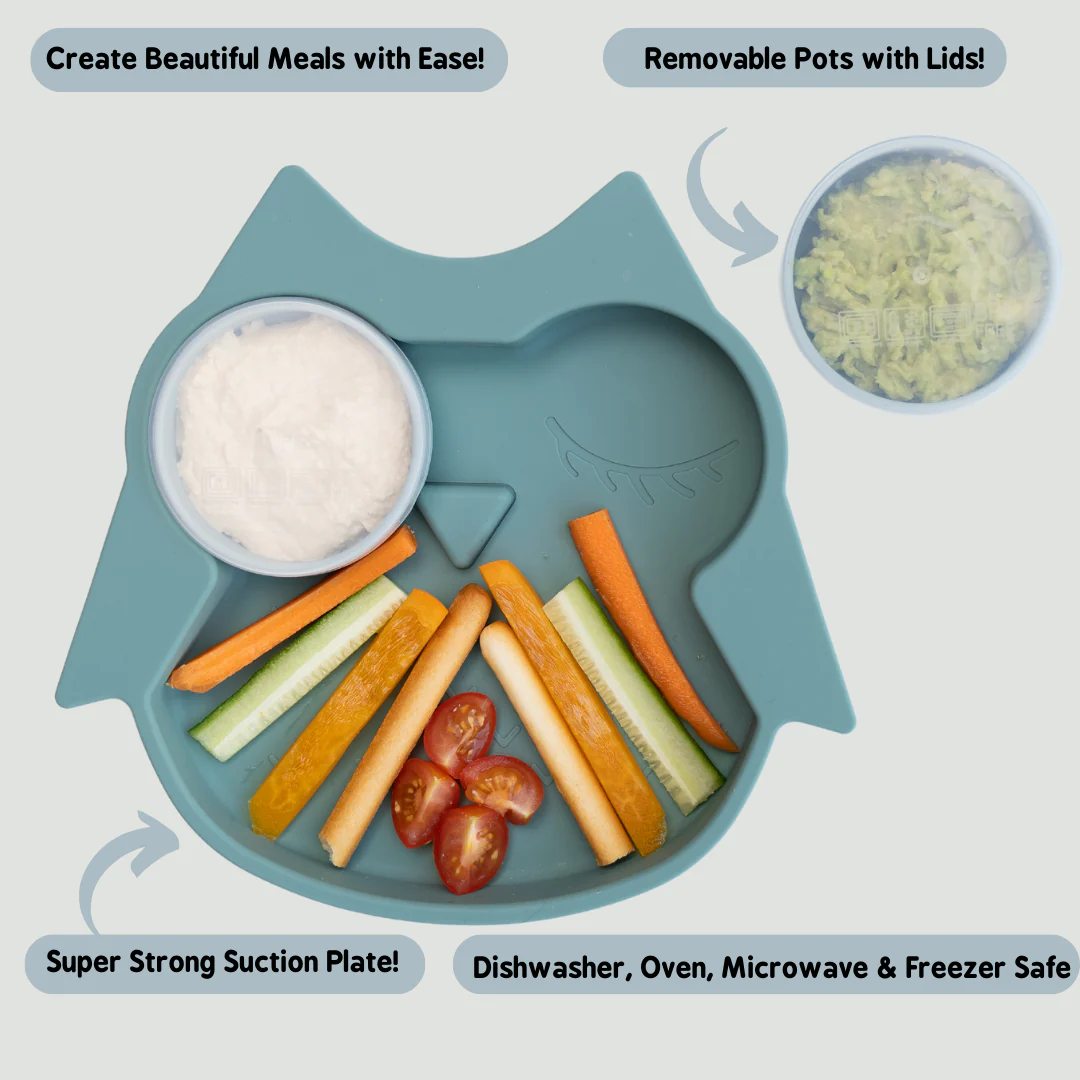 Silicone Animal Plates & Pots