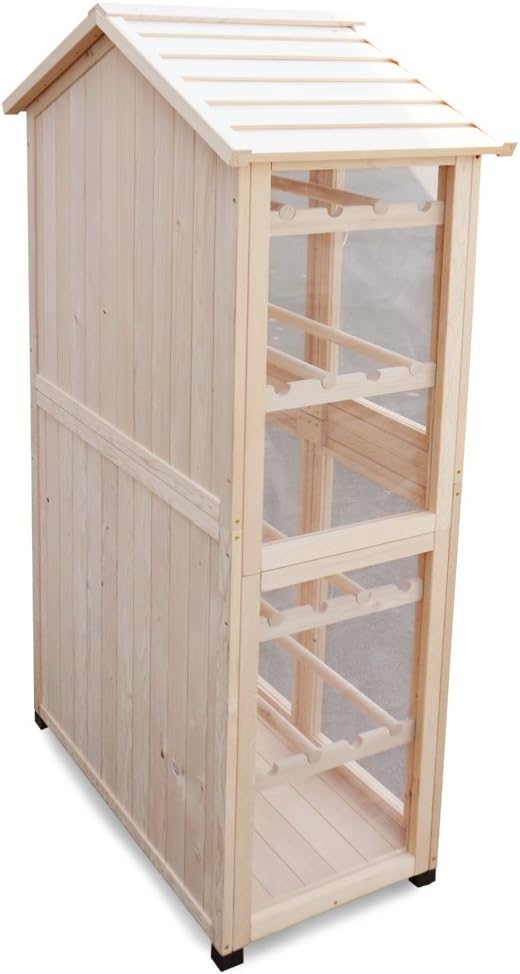 HABAU 2842 Trocknungs Freezer Wood, Nature, B x T x H 86 x 50 x 165 cm