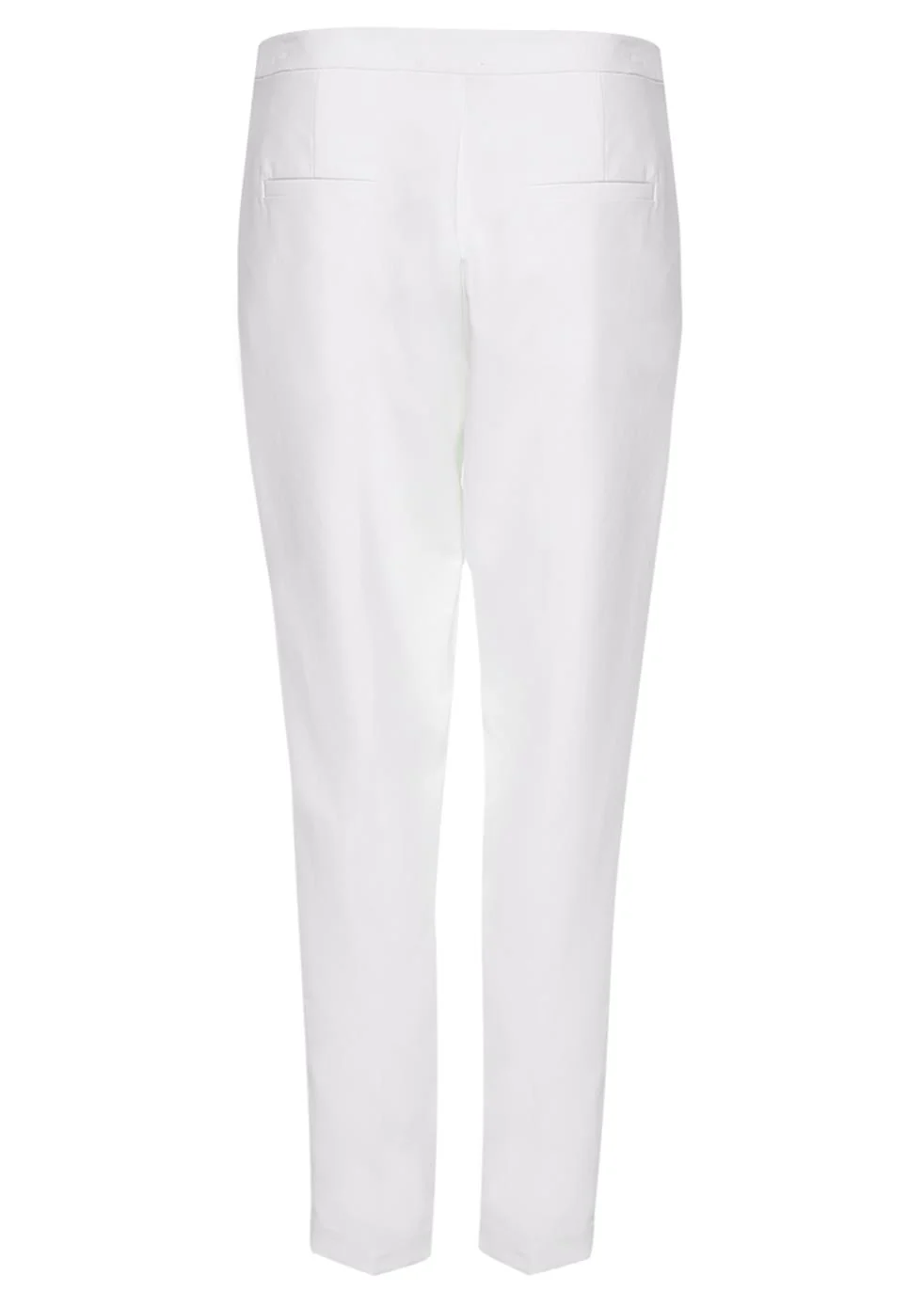 Wynter White Cropped Trousers