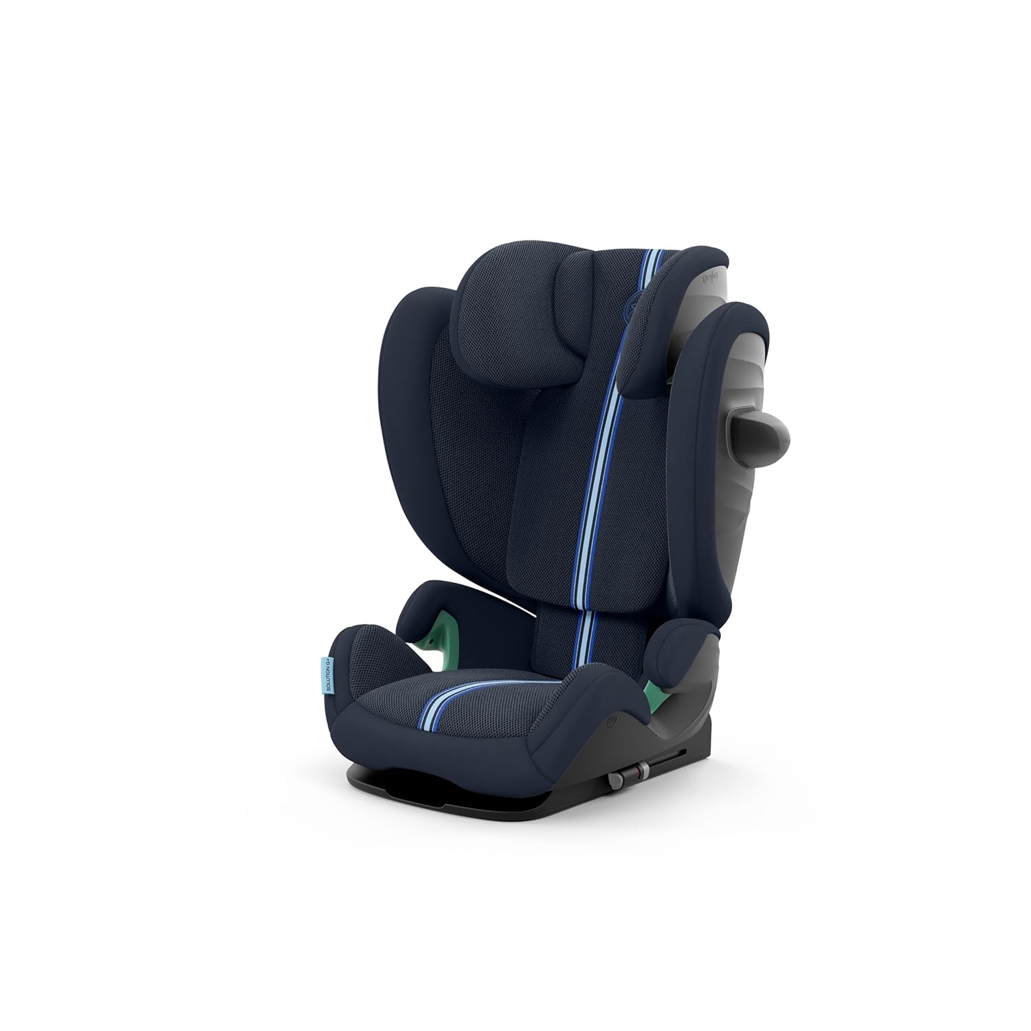 CYBEX Gold Kinder-Autositz Solution G i-Fix, F��r Autos mit und ohne ISOFIX, Ab ca. 3 bis 12 Jahre (100 - 150 cm), Ab ca. 15 bis 50 kg, Lava Grey