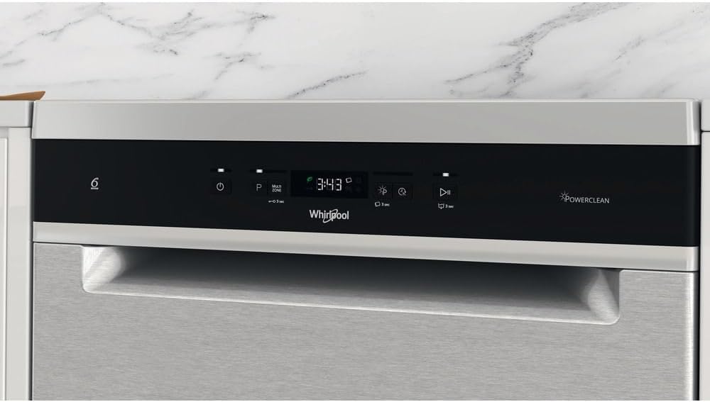 Whirlpool Lavastoviglie FS 60cm classe A, 14 coperti, terzo cesto flessibile, 6° senso, PowerCleanPro