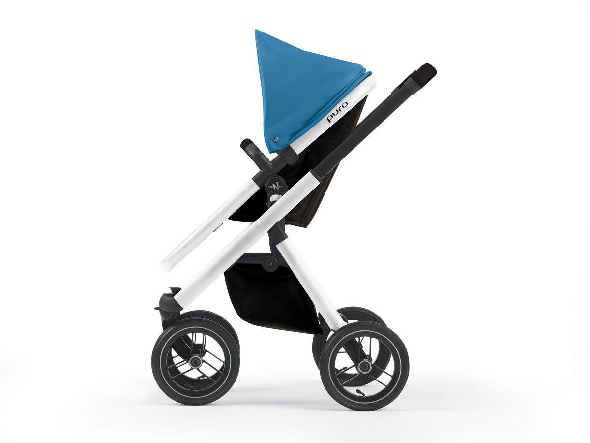 Kombi-Kinderwagen Puro Urban Kombi-Kinderwagen 2 in1 inkl. Regenschutz und Wickeltasche
