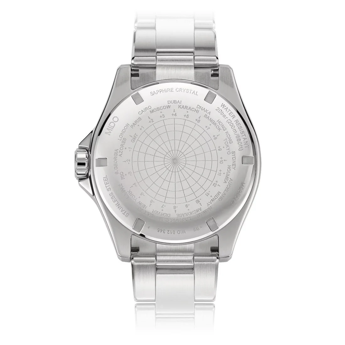 Orologio Mido Ocean Star GMT nero ghiera ceramica