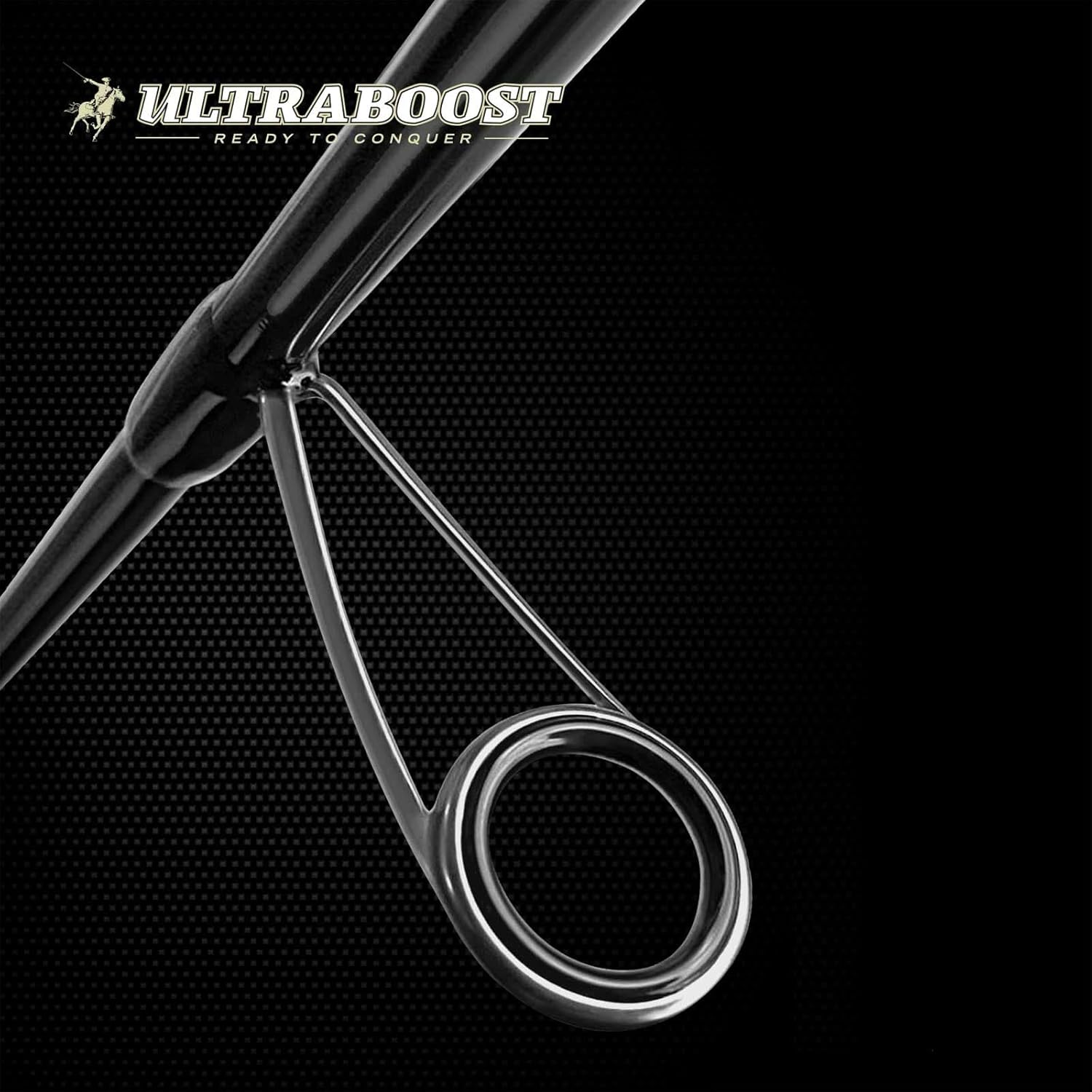 Lieblingsköder Ultraboost Zander+Hecht 2,65m 10-50g - Spinnrute zum Zanderangeln & Hechtangeln, Zanderrute für Gummifische, Gummifischrute, Raubfischrute