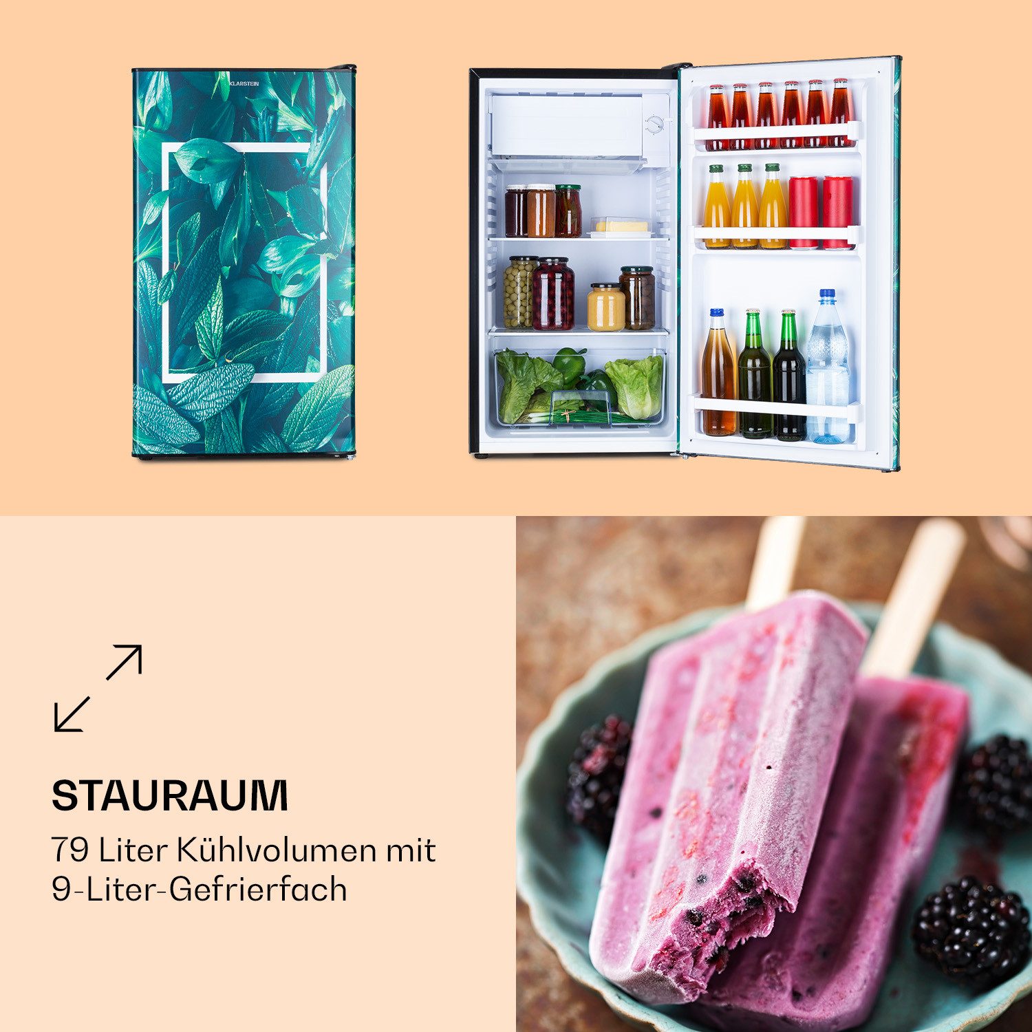 Kühl-/Gefrierkombination CoolArt 79L