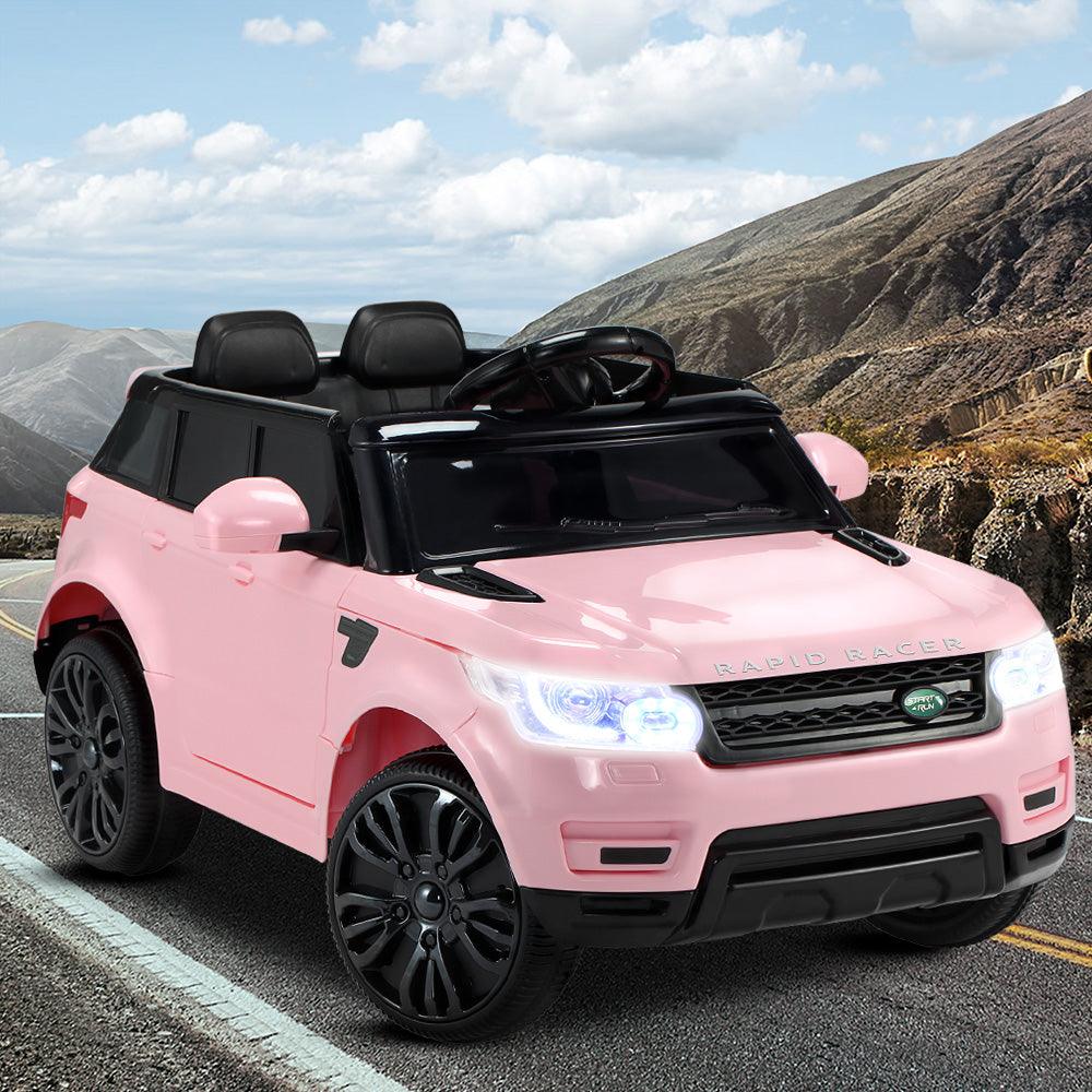 Ride On Car Kids Electric Ride On Cars SUV Remote 12V Pink