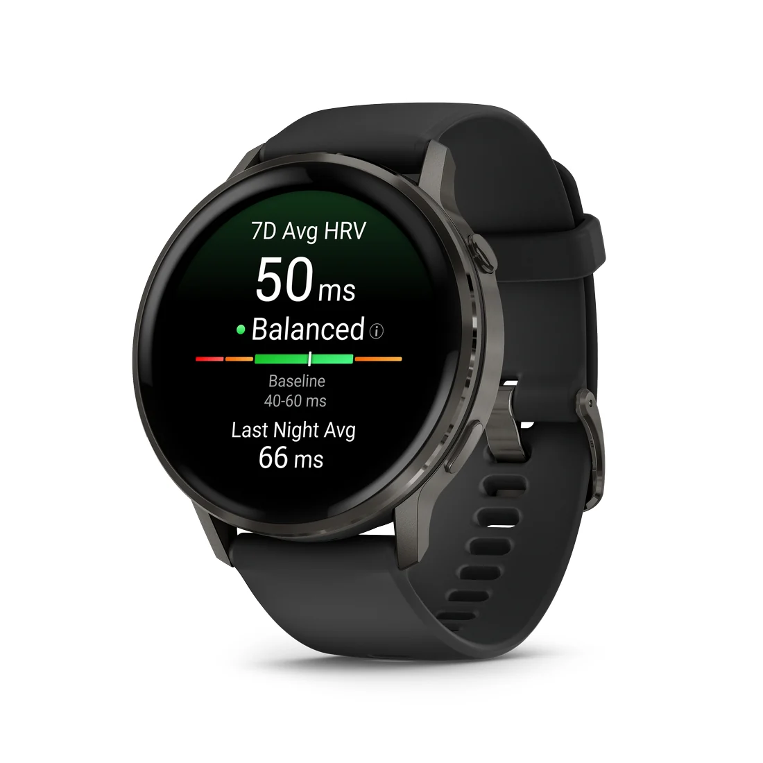 Orologio Garmin 010-03014-00 45mm Venu 4 slate silicone black