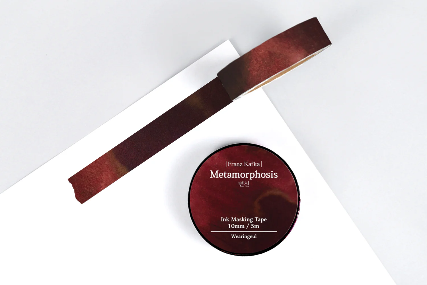 Wearingeul Ink Washi Tape - World Literature - Metamorphosis